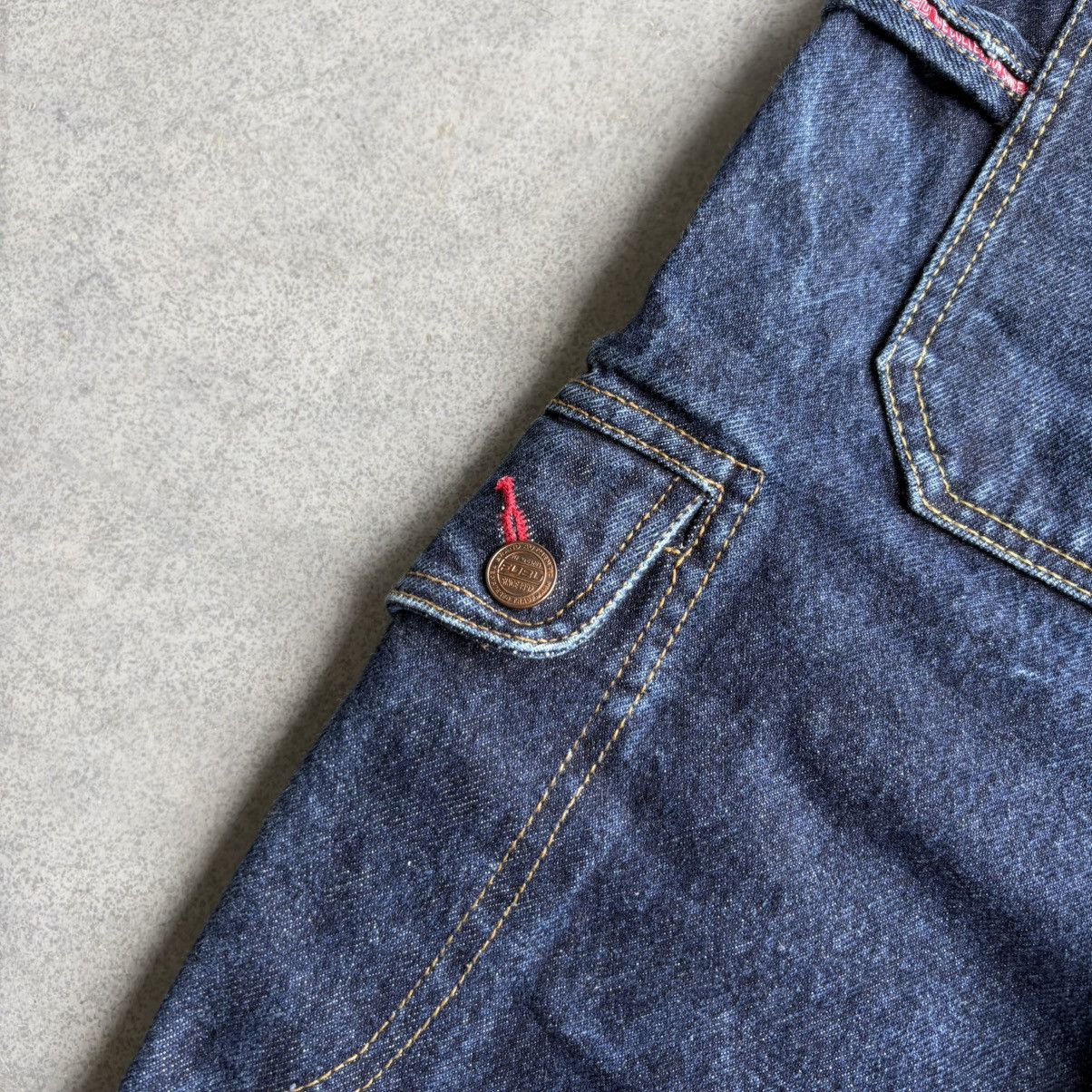 Fubu Vintage Y2K Fubu Jorts Dark Indigo Denim Heavy Baggy 36 Size US 38 / EU 54 - 8 Thumbnail