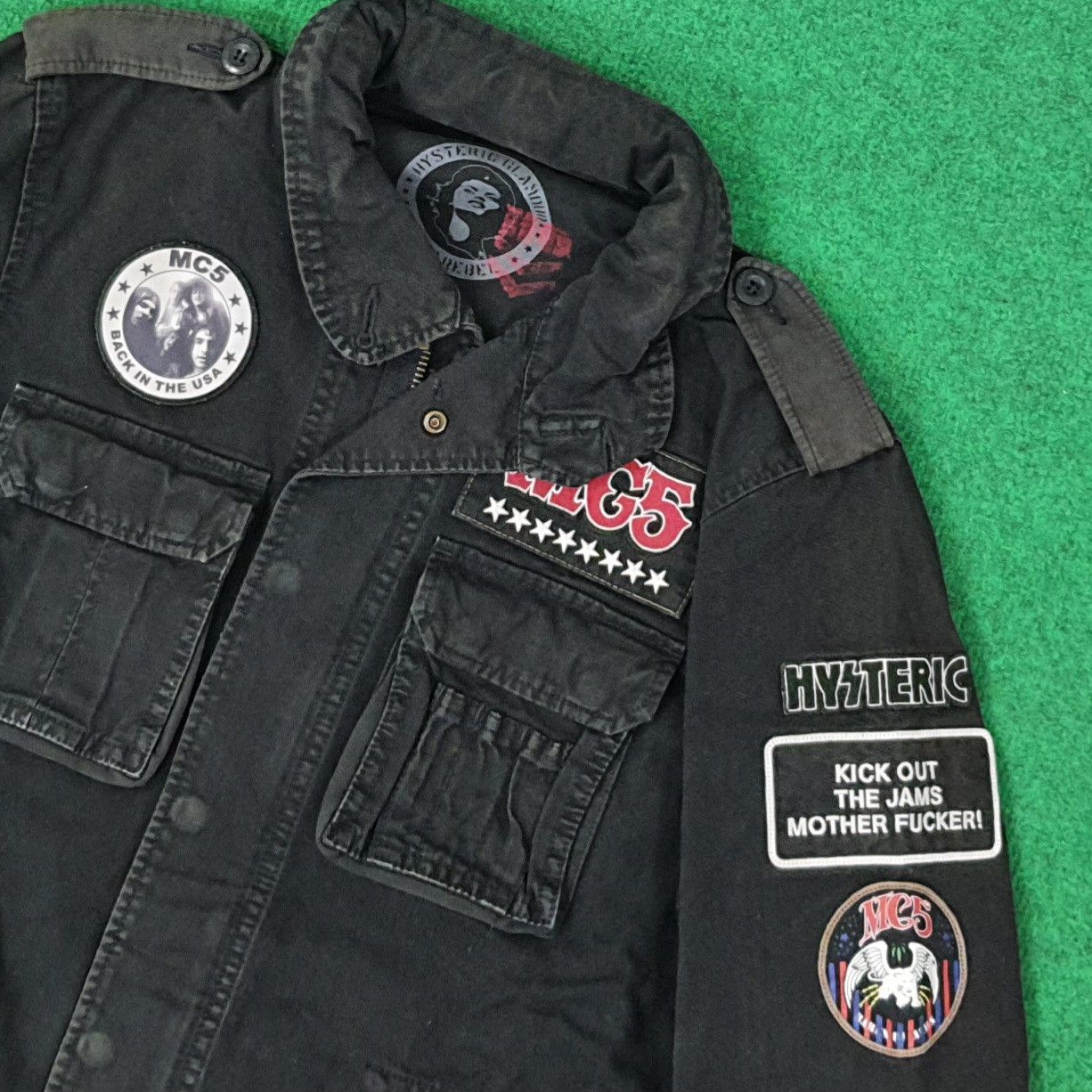Hysteric Glamour Vintage Hysteric Glamour Patches Custom Logo Jacket C224N27 Size US S / EU 44-46 / 1 - 2 Thumbnail