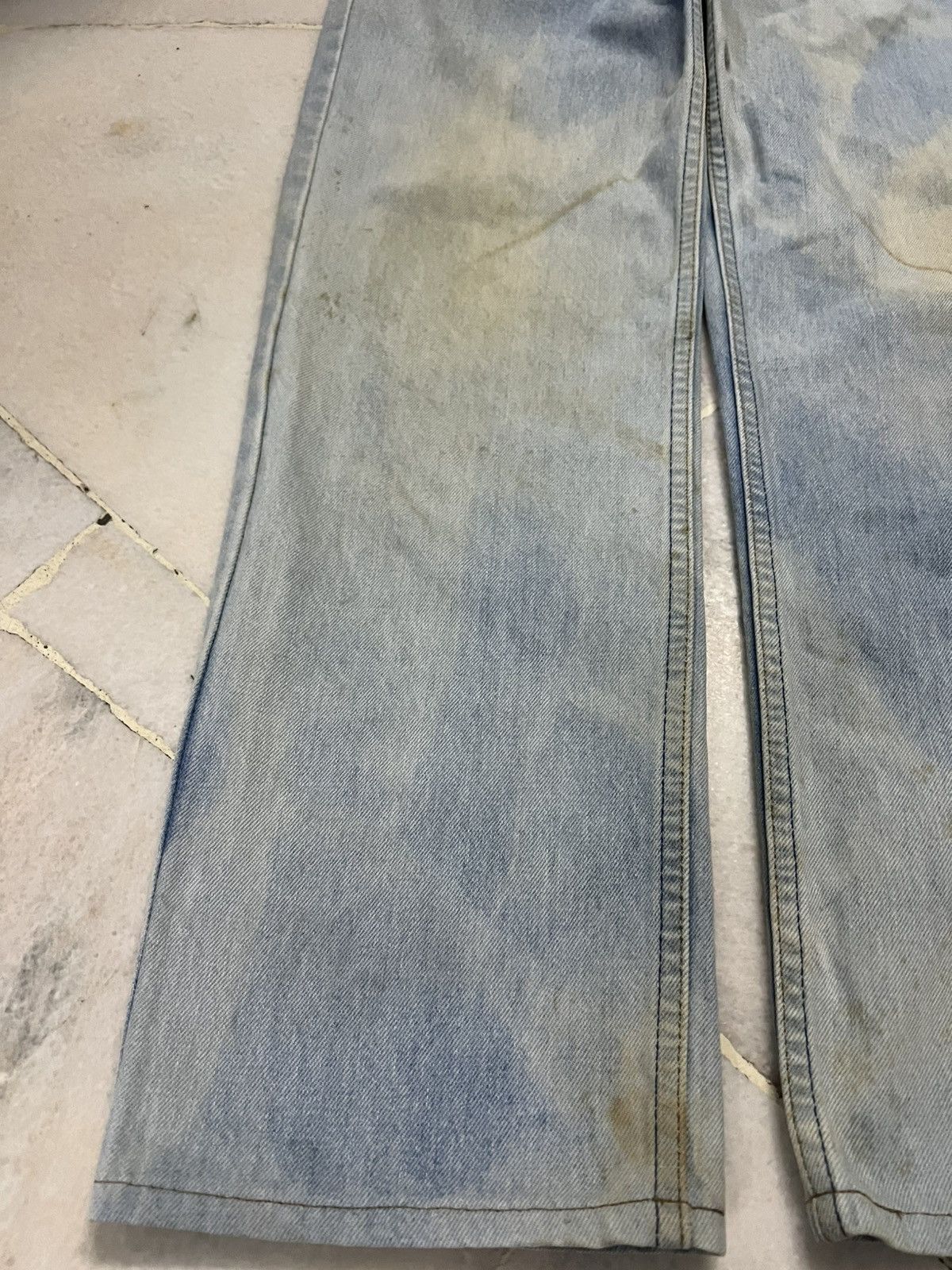 Jean × Levi's × Levi's Vintage Clothing 💥Baggy💥90’s Levis 515 Stone Wash Jean Size US 31 - 3 Thumbnail