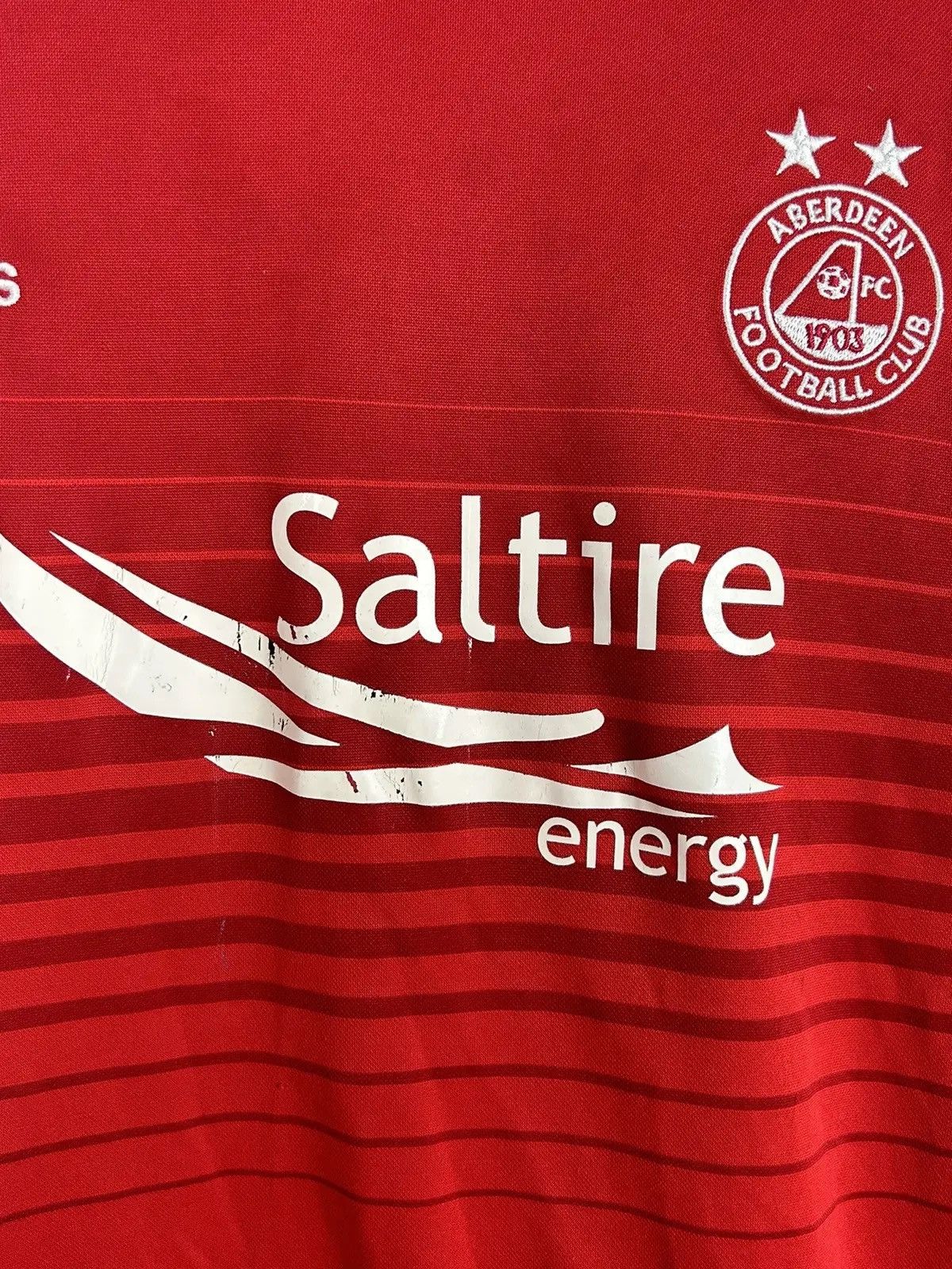 Adidas Adidas x Aberdeen FC 2015/16 Home Kit Soccer Jersey Size US XL / EU 56 / 4 - 3 Thumbnail
