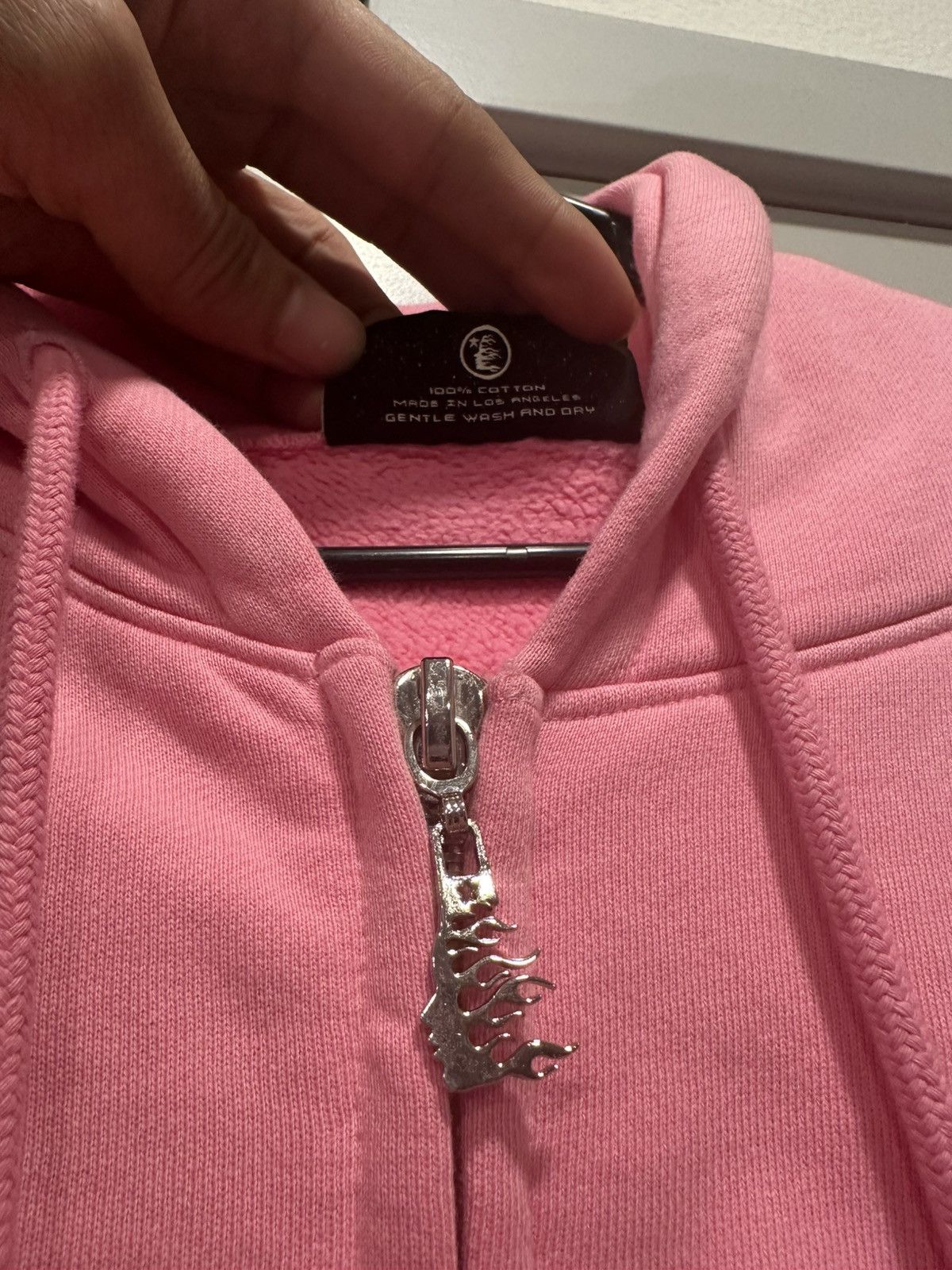 HELLSTAR Hellstar x Complex Sports Flame Zip-up Pink Size US S / EU 44-46 / 1 - 2 Thumbnail