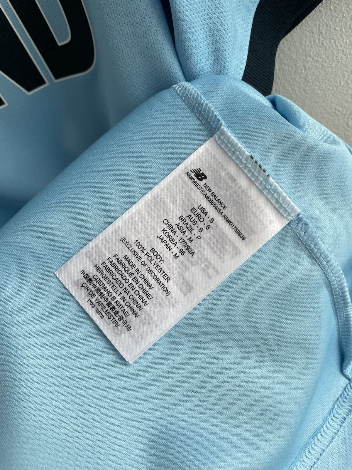 New Balance New Balance England Cricket World Cup 2019 Football Jersey Size US S / EU 44-46 / 1 - 13 Thumbnail