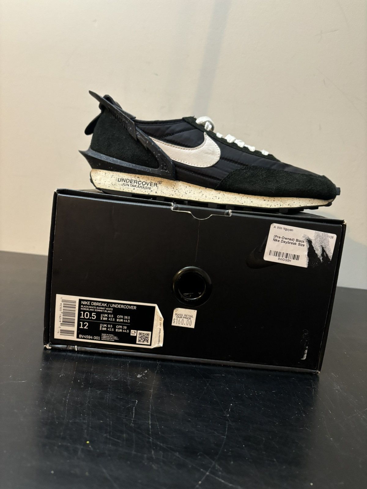Nike × Undercover Nike Daybreak Undercover Black Size US 10.5 / EU 43-44 - 9 Thumbnail