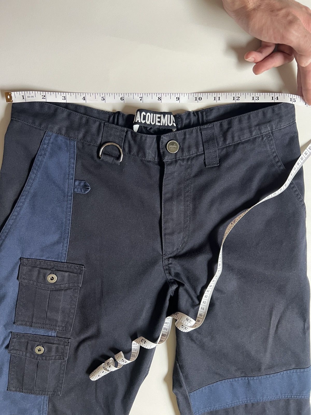 Jacquemus Navy Jacquemus Cargo Pants Size US 32 / EU 48 - 3 Thumbnail