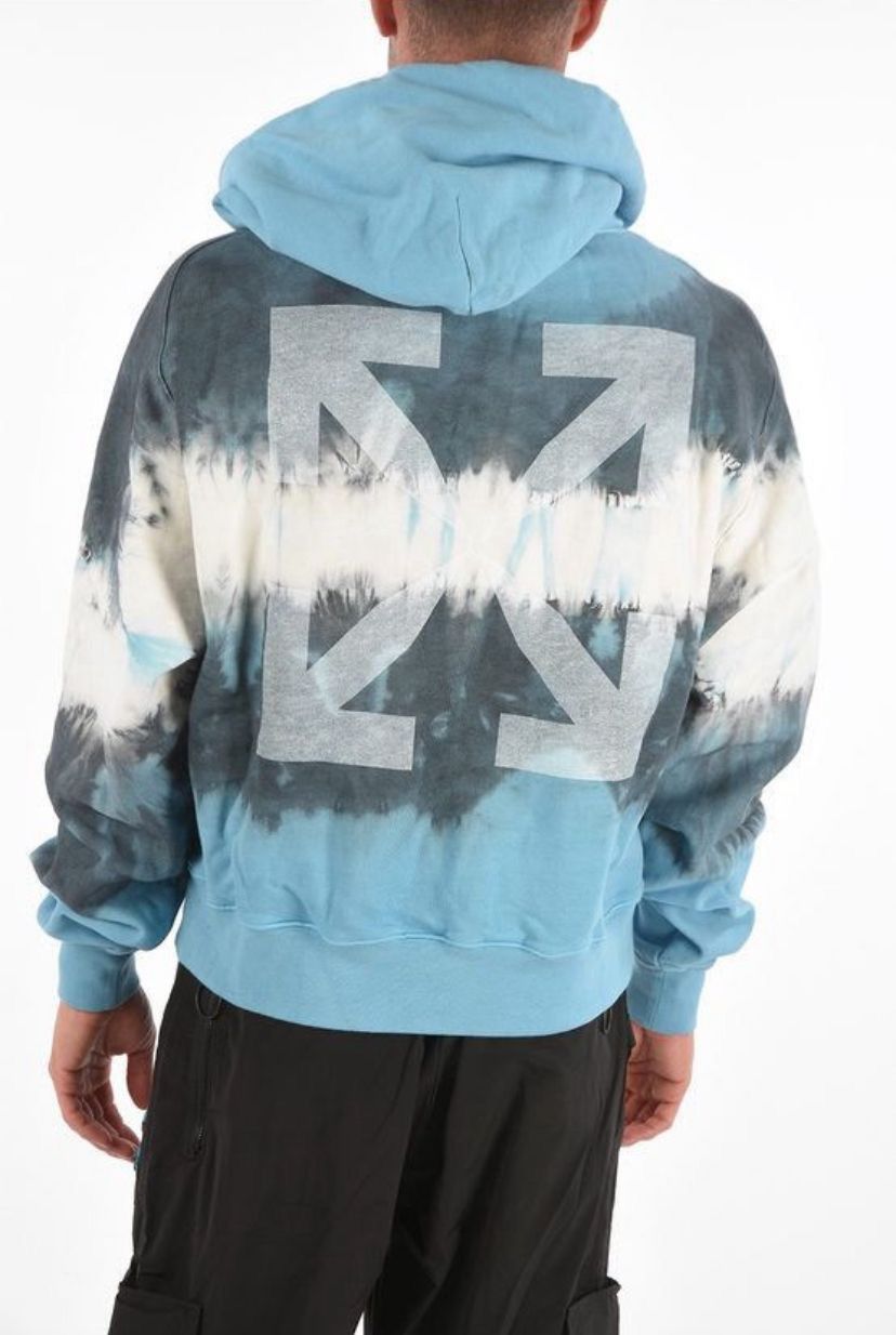 Off-White Off-White Arrow Tie Dye Hoodie Size US M / EU 48-50 / 2 - 1 Thumbnail