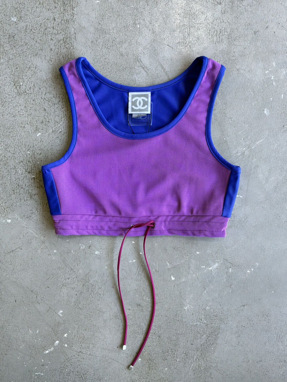 Chanel 2008 Chanel - Sportsline - Swim Top Size XXS / US 00 / IT 34 - 1 Thumbnail