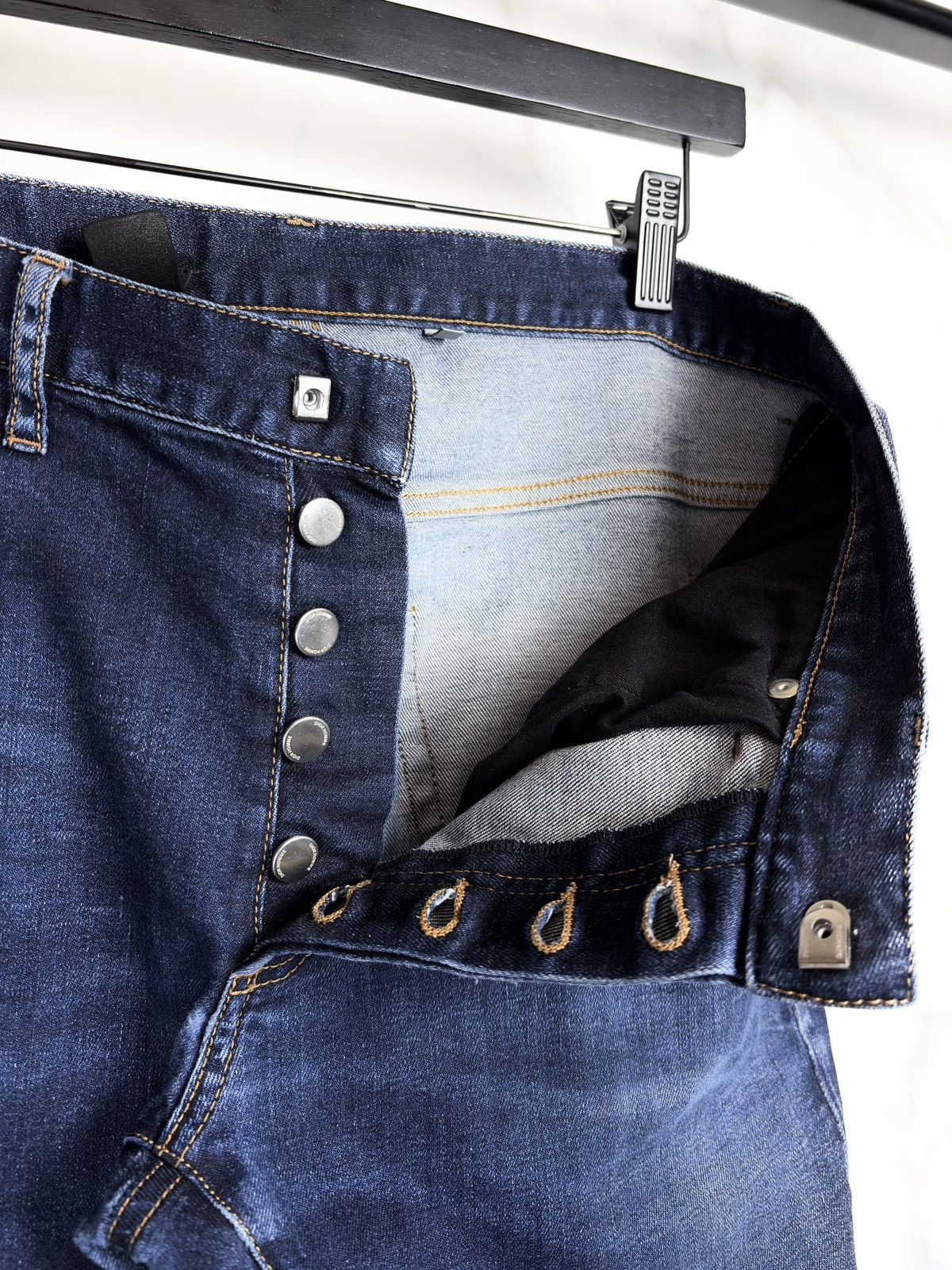 Dior Dior Homme Skinny Stretch Indigo Blue Denim Jeans KVA Size US 33 - 6 Thumbnail
