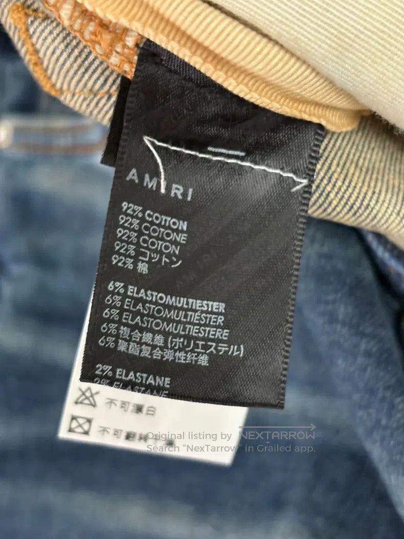 Amiri Amiri Size 30 Tight jeans Size US 30 / EU 46 - 6 Thumbnail