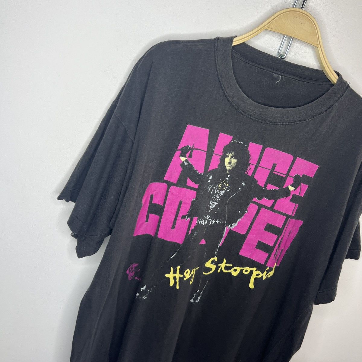 Band Tees Vintage Alice Cooper “Hey Stoopid” 1991 t-shirt Size US L / EU 52-54 / 3 - 3 Thumbnail