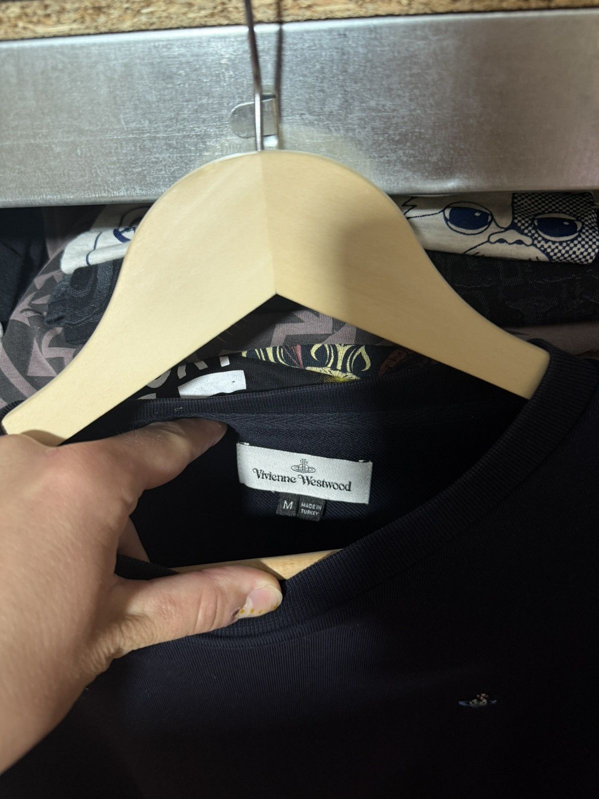 Vivienne Westwood Rare Luxury Vivienne Westwood Logo Sweatshirt Y2K Hype Size US M / EU 48-50 / 2 - 4 Thumbnail