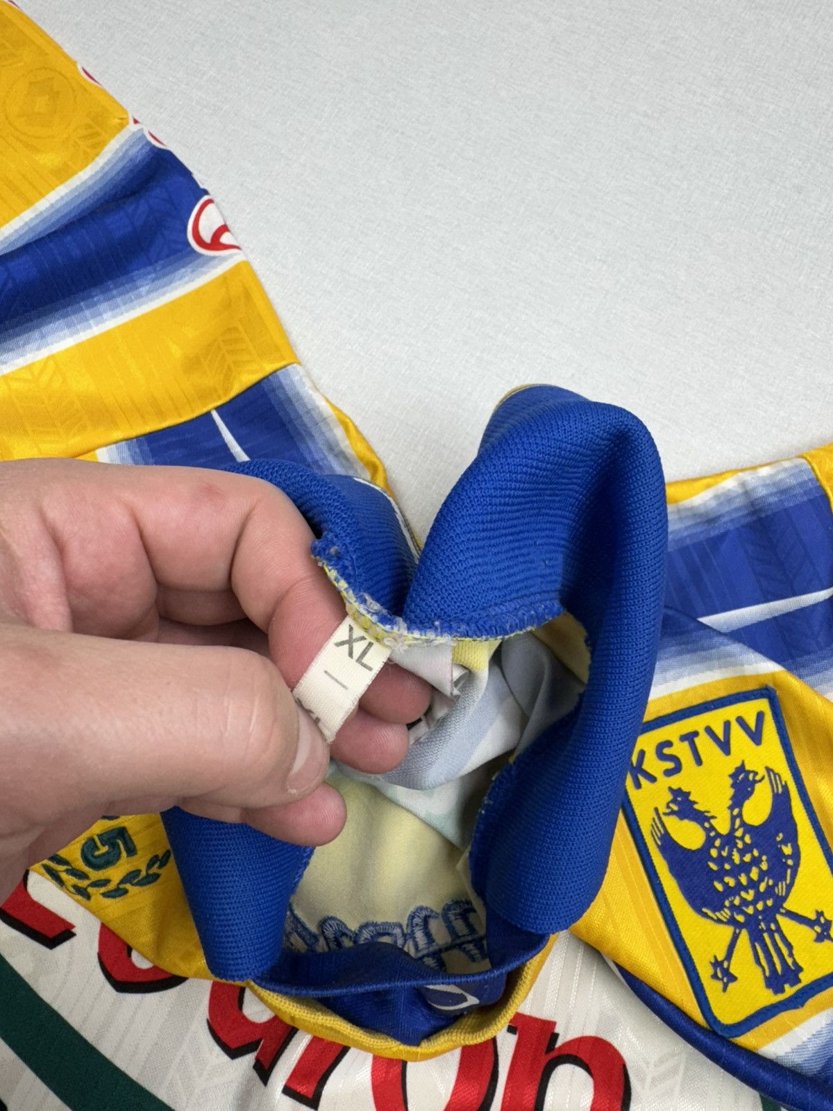 Lotto Sport × Vintage Men’s Vintage Lotto Sint-Truiden 1999 Jersey Soccer Shirt Size US XL / EU 56 / 4 - 7 Thumbnail
