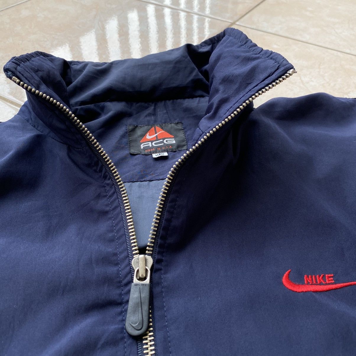 Nike × atmos Jacket Nike ACG Vintage 90's Big Swoosh Size US L / EU 52-54 / 3 - 4 Thumbnail