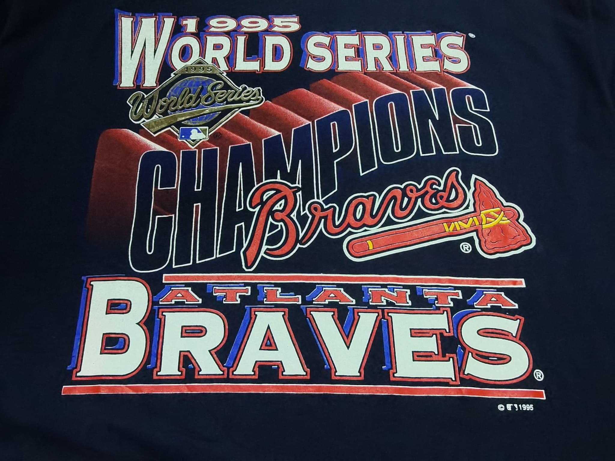 MLB × Vintage Vintage NOS atlanta braves 1995 XXL 2089 Size US XXL / EU 58 / 5 - 6 Thumbnail