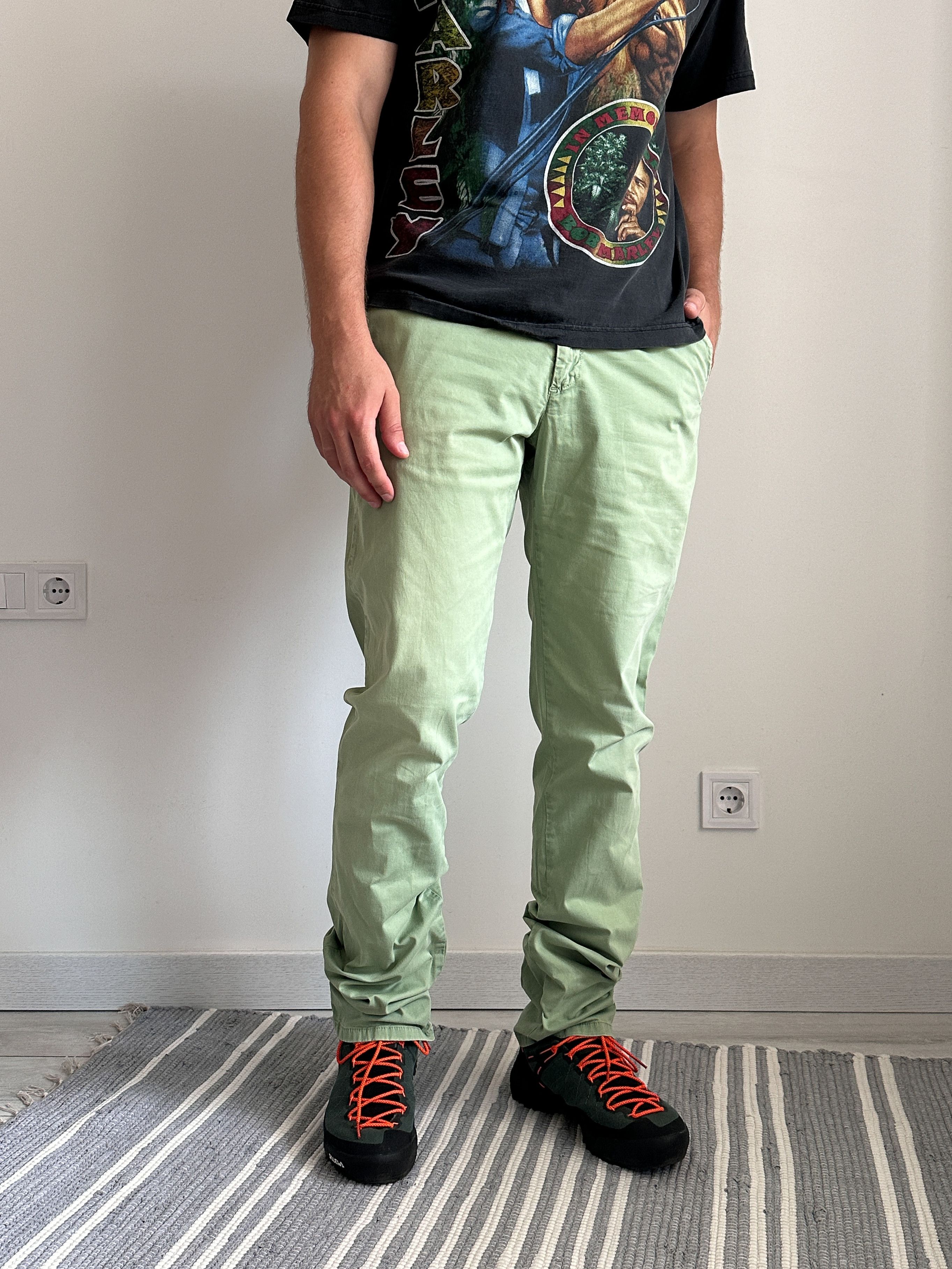 Etro Etro Green Chino Pants Trousers Size US 34 / EU 50 - 1 Thumbnail