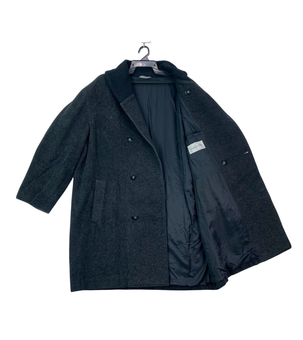 Japanese Brand × Vintage Rare Maurizio Bonaz shawl collar double breast overcoat Size US M / EU 48-50 / 2 - 3 Thumbnail
