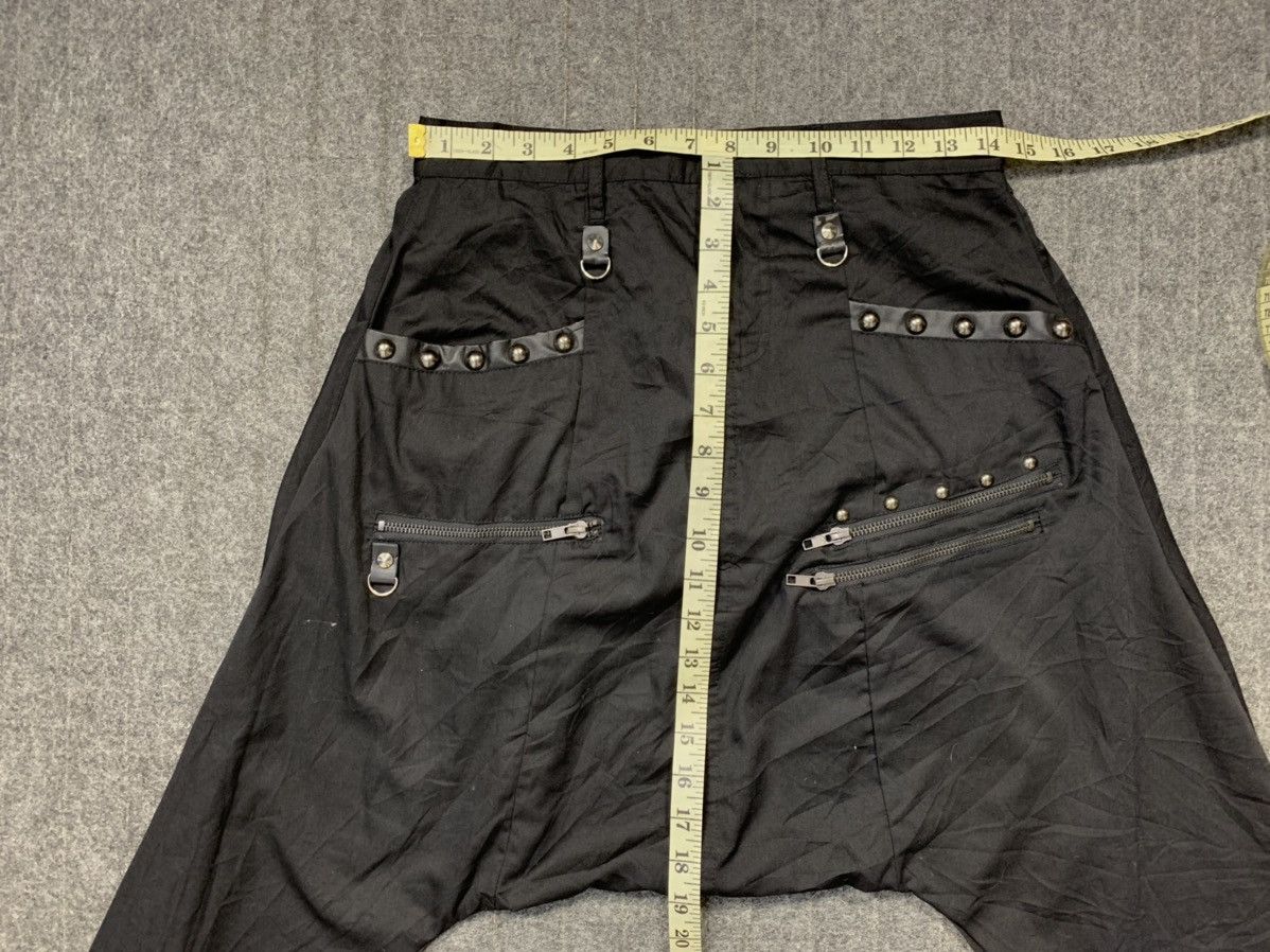 Japanese Brand × Seditionaries Hype Bondage Baggy Low Rise Multipockets Pant Cyber Punk Size US 29 - 13 Thumbnail