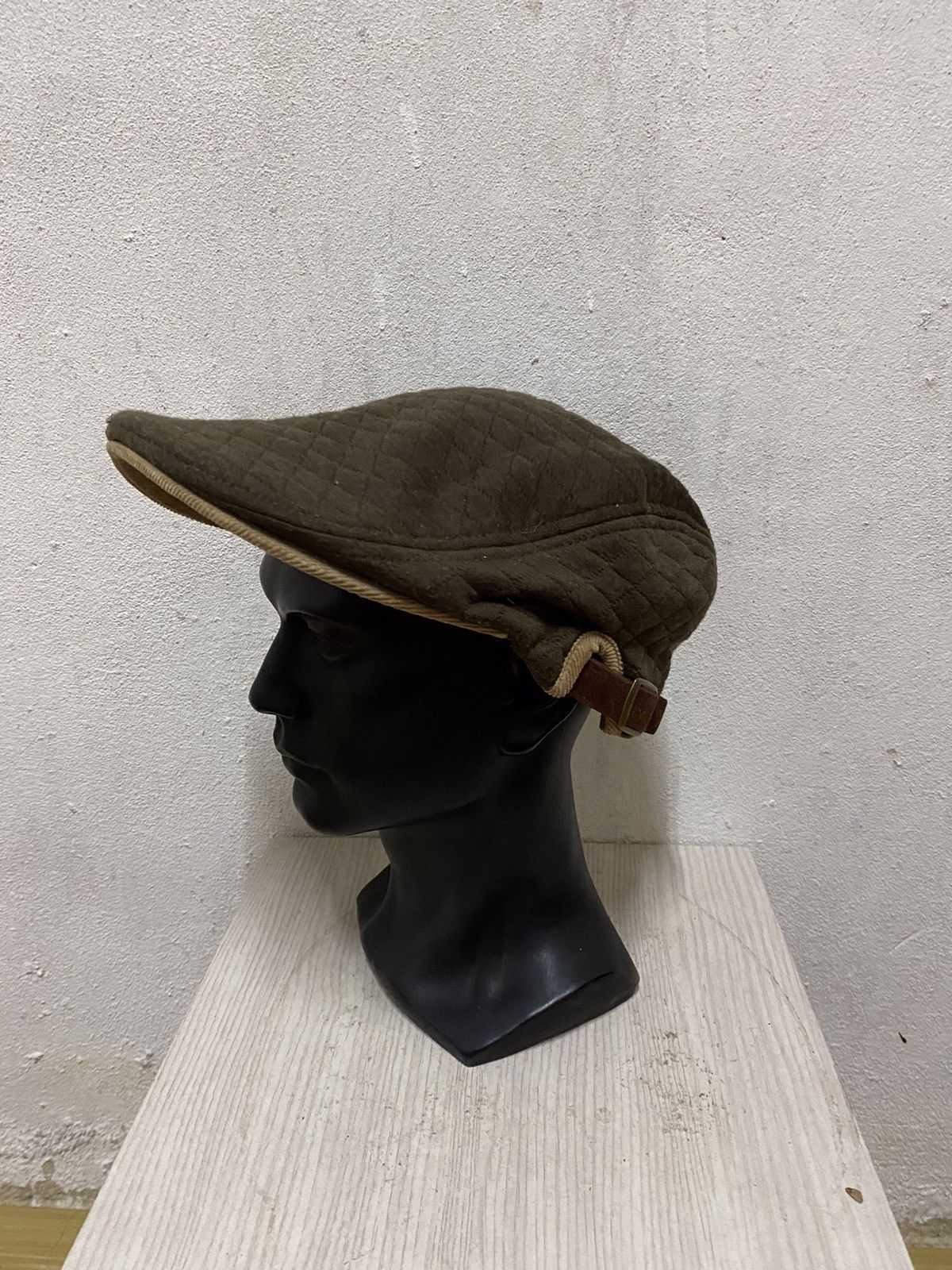 Japanese Brand Japanese Brand Plain Military Style Beret Hat Size ONE SIZE - 3 Thumbnail