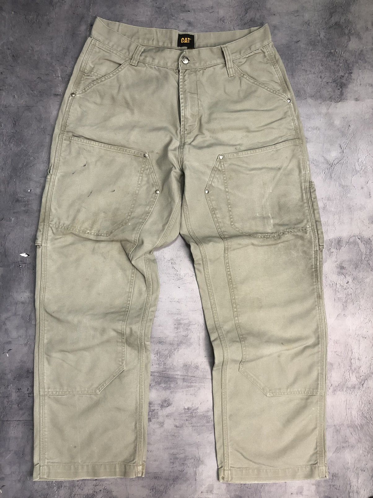 Vintage Caterpillar Workwear Pants Size W34 L32