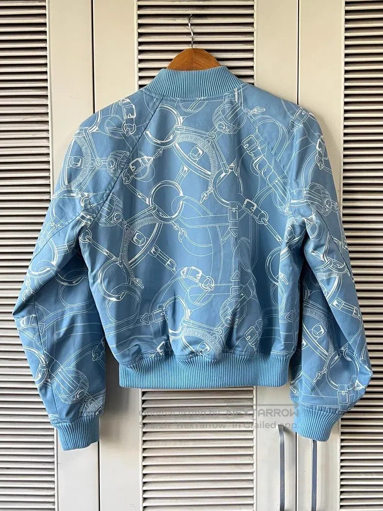 Hermes Hermes Women's flight jacket Size XXS / US 00 / IT 34 - 2 Thumbnail