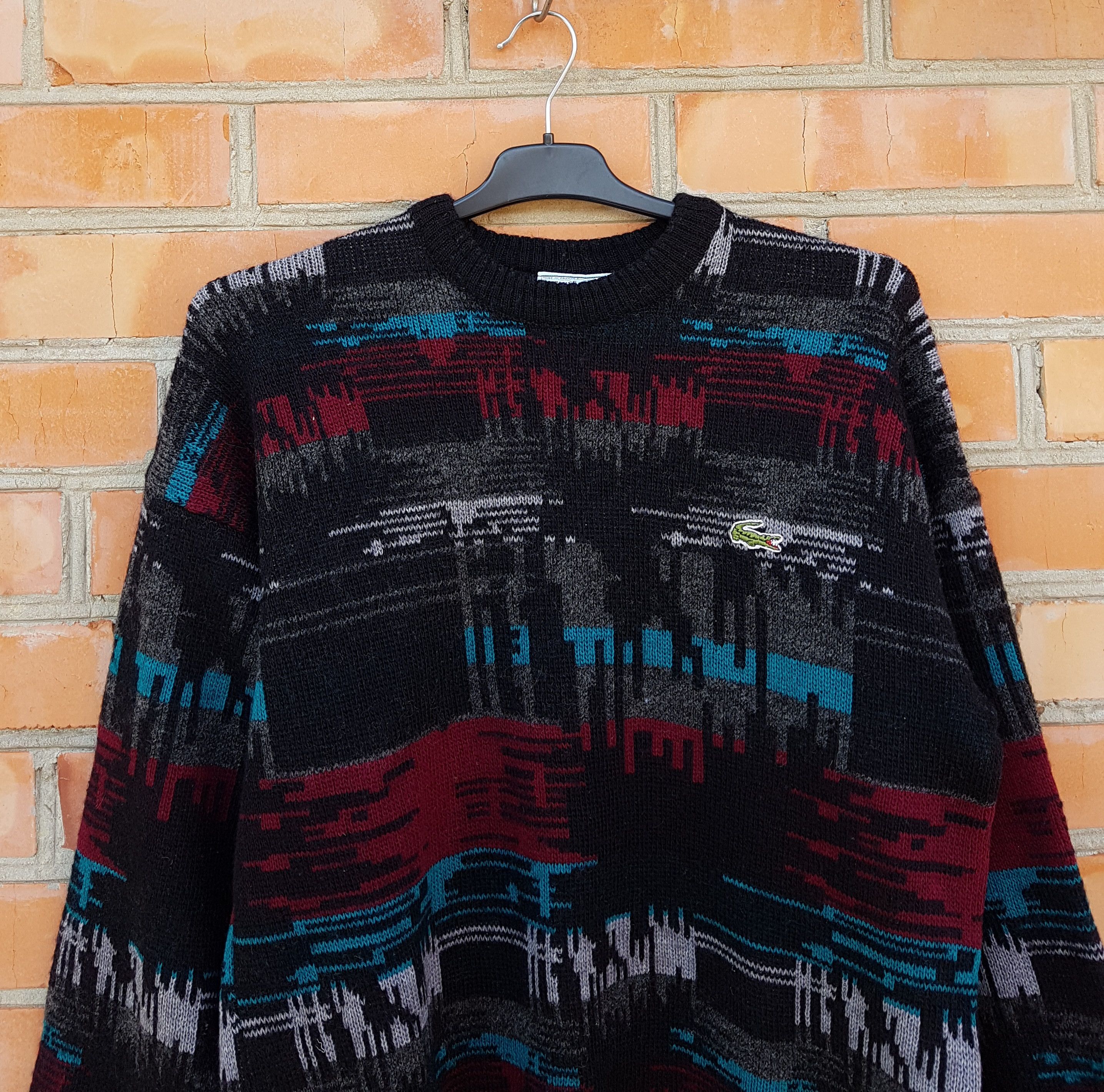 Lacoste Vintage y2k Lacoste Chemise Sweater made in France sz 5 Size US M / EU 48-50 / 2 - 2 Thumbnail
