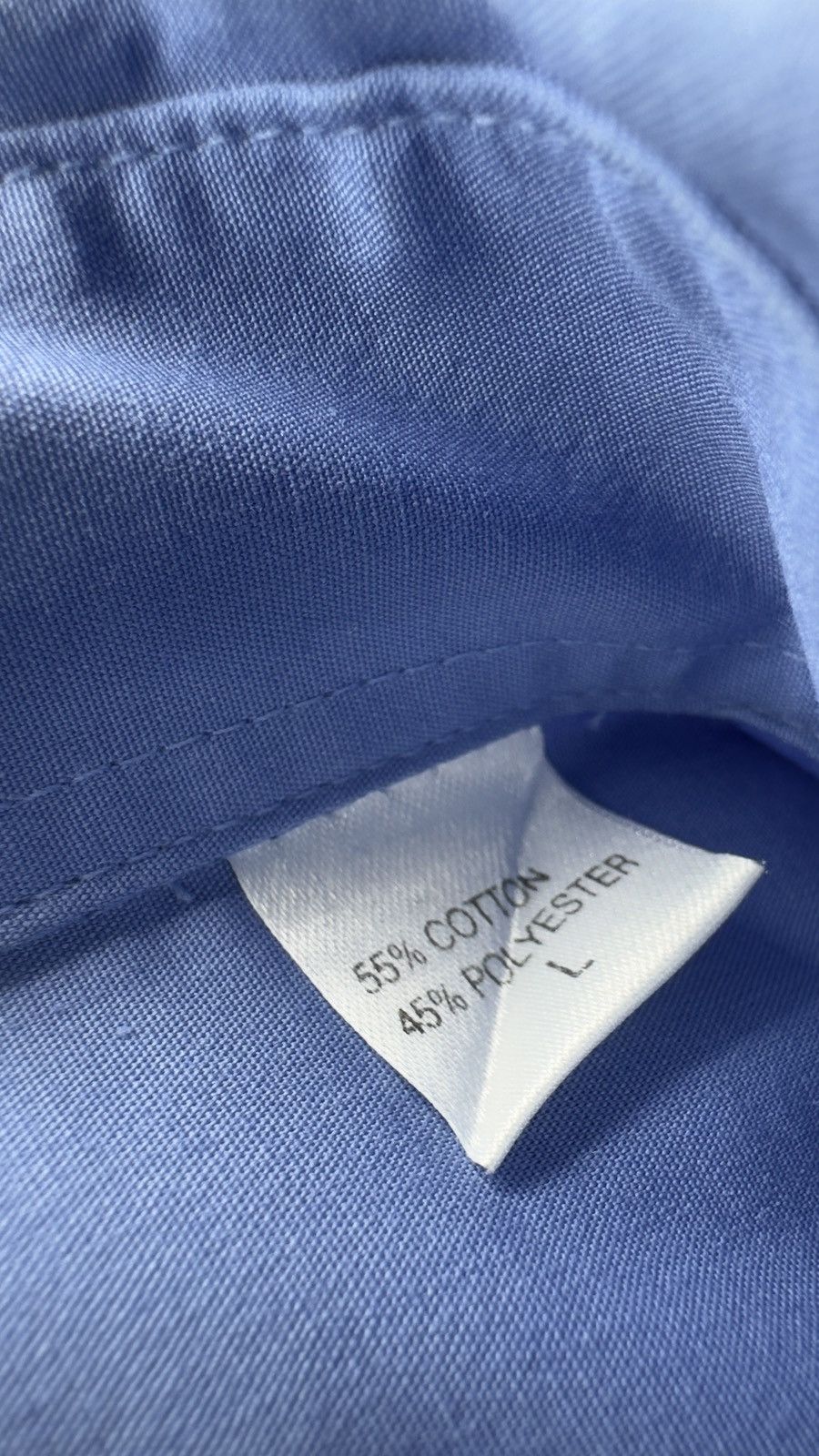Yves Saint Laurent Yves Saint Laurent Short Sleeve Shirt – Blue – Size L Size US L / EU 52-54 / 3 - 8 Thumbnail