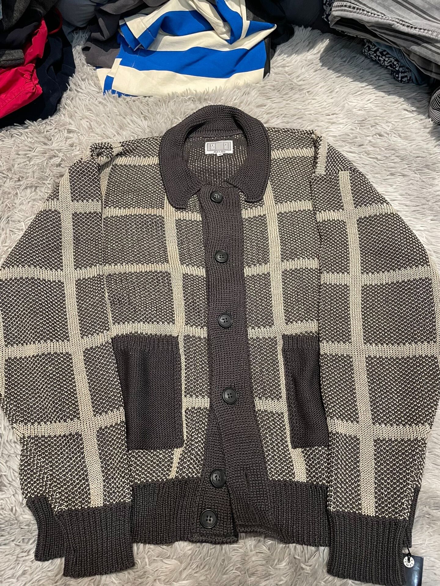 Cav Empt CAVEMPT Mesh Knit Sweater Coat Size US M / EU 48-50 / 2 - 1 Thumbnail