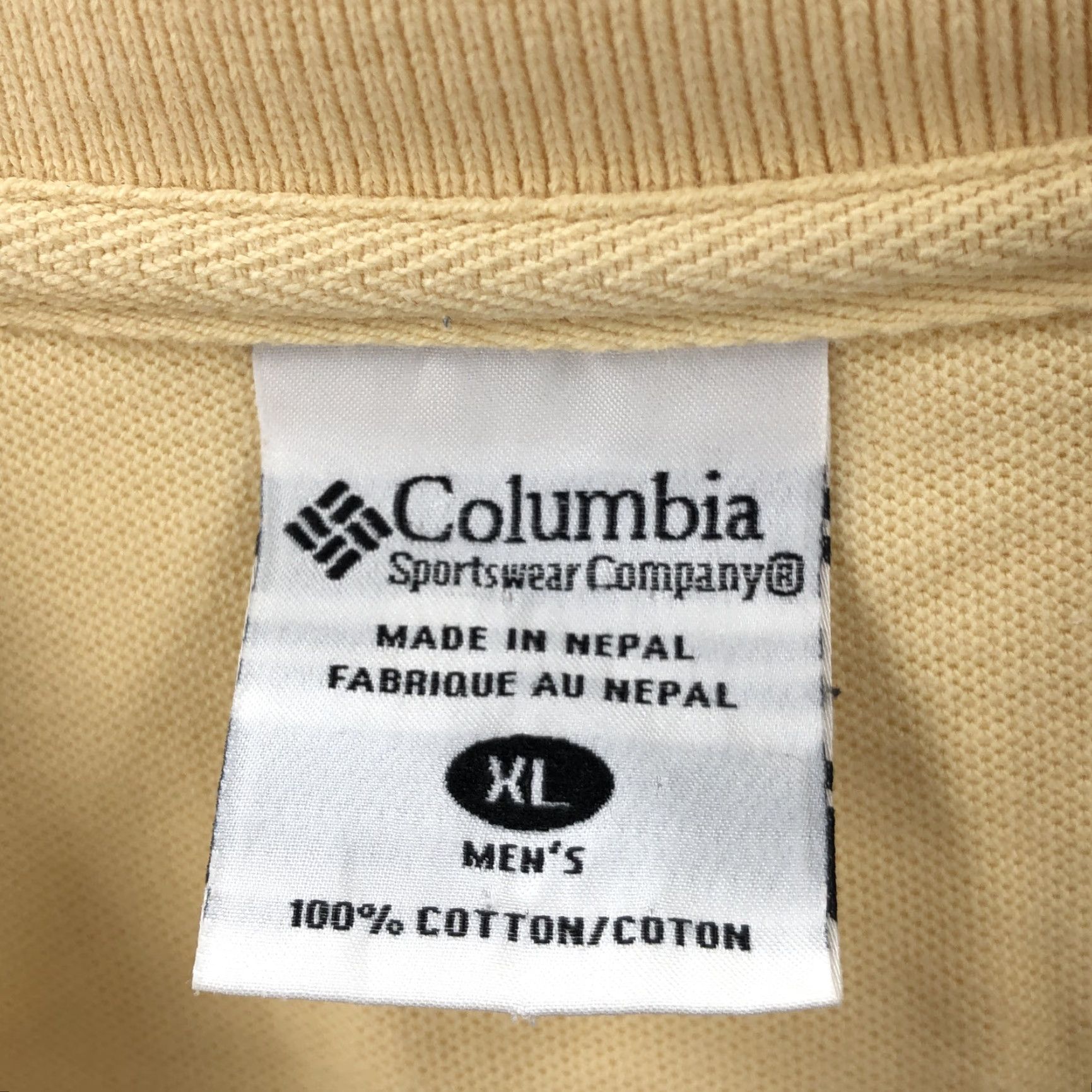 Vintage VINTAGE Columbia Golf Polo Shirt Mens XL Short Sleeve Activewear Breathable Collared Sports Yellow Size US XL / EU 56 / 4 - 4 Thumbnail
