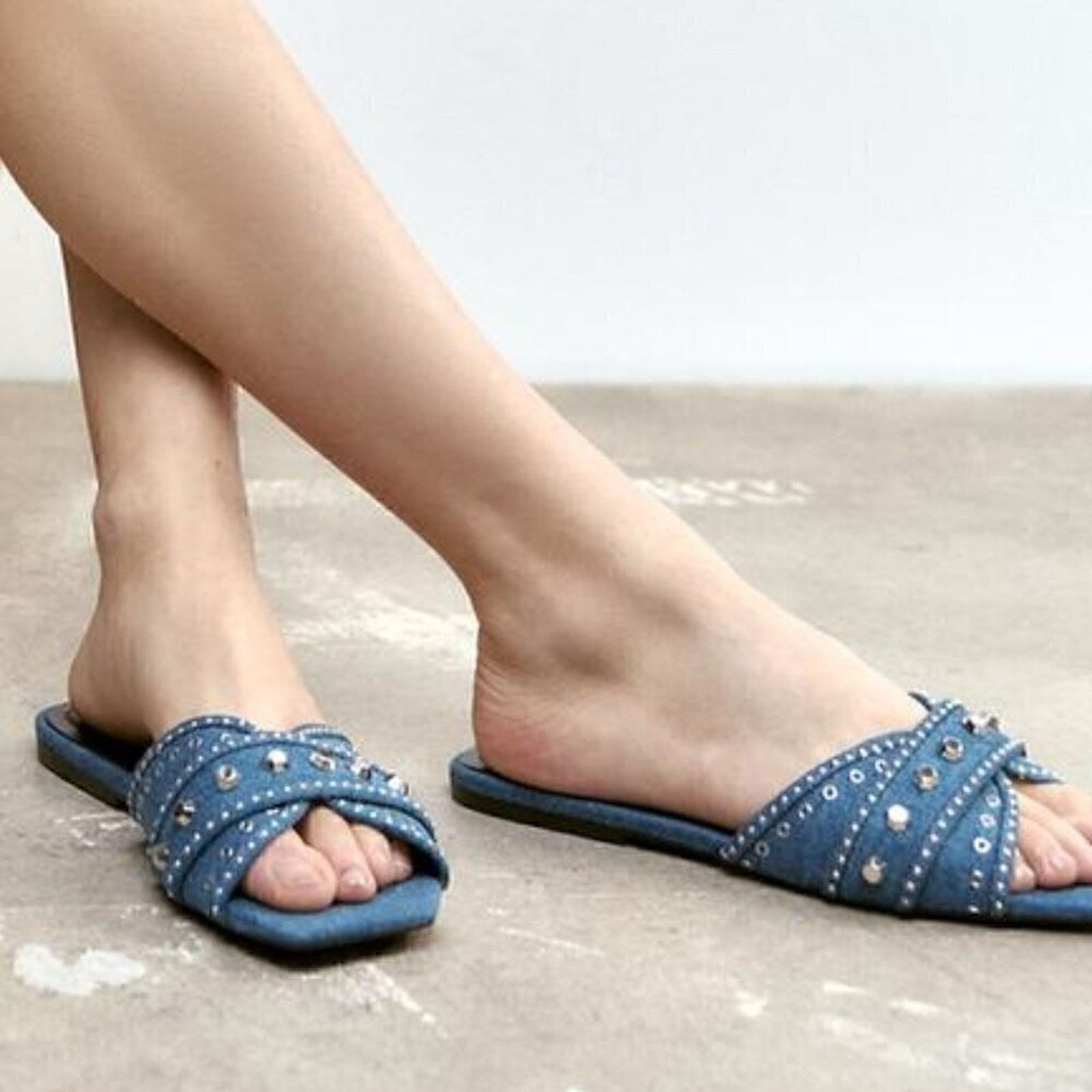 Zara ZARA Square Toe Flats NWT Size US 8 / IT 38 - 5 Thumbnail