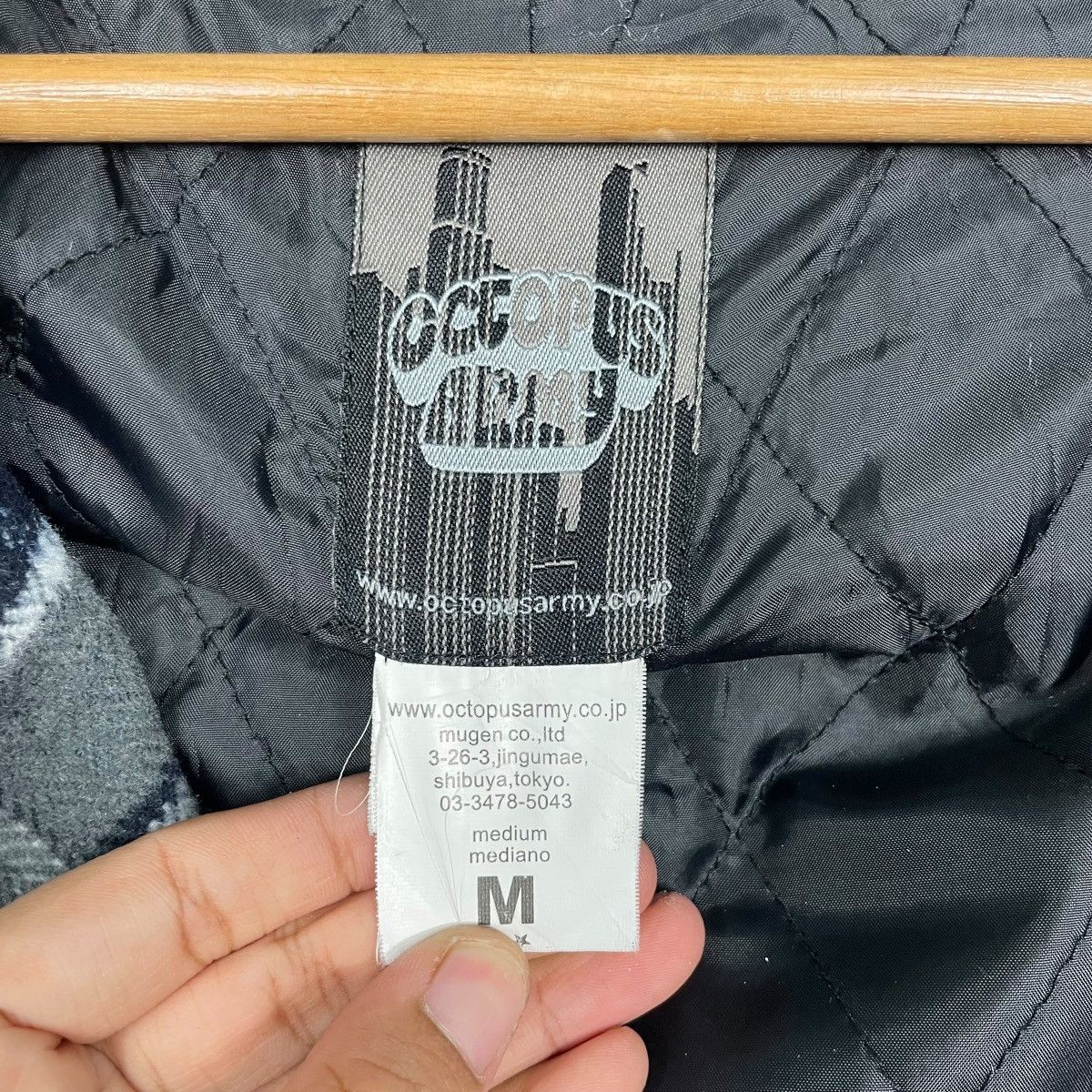 Japanese Brand Octopus Army Tartan Double Breasted Jacket Size US M / EU 48-50 / 2 - 15 Thumbnail