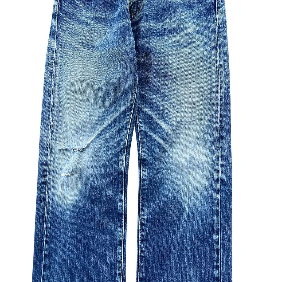 Levi's Crazy vintage y2k Levi’s 505 faded blue washed denim jeans Size US 32 / EU 48 - 3 Thumbnail