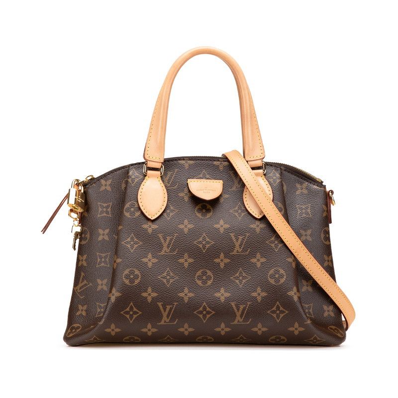 Louis Vuitton Louis Vuitton Rivoli Pm Monogram 2Way Bag Canvas Shoulder Bag M44543 in Brown, Women's