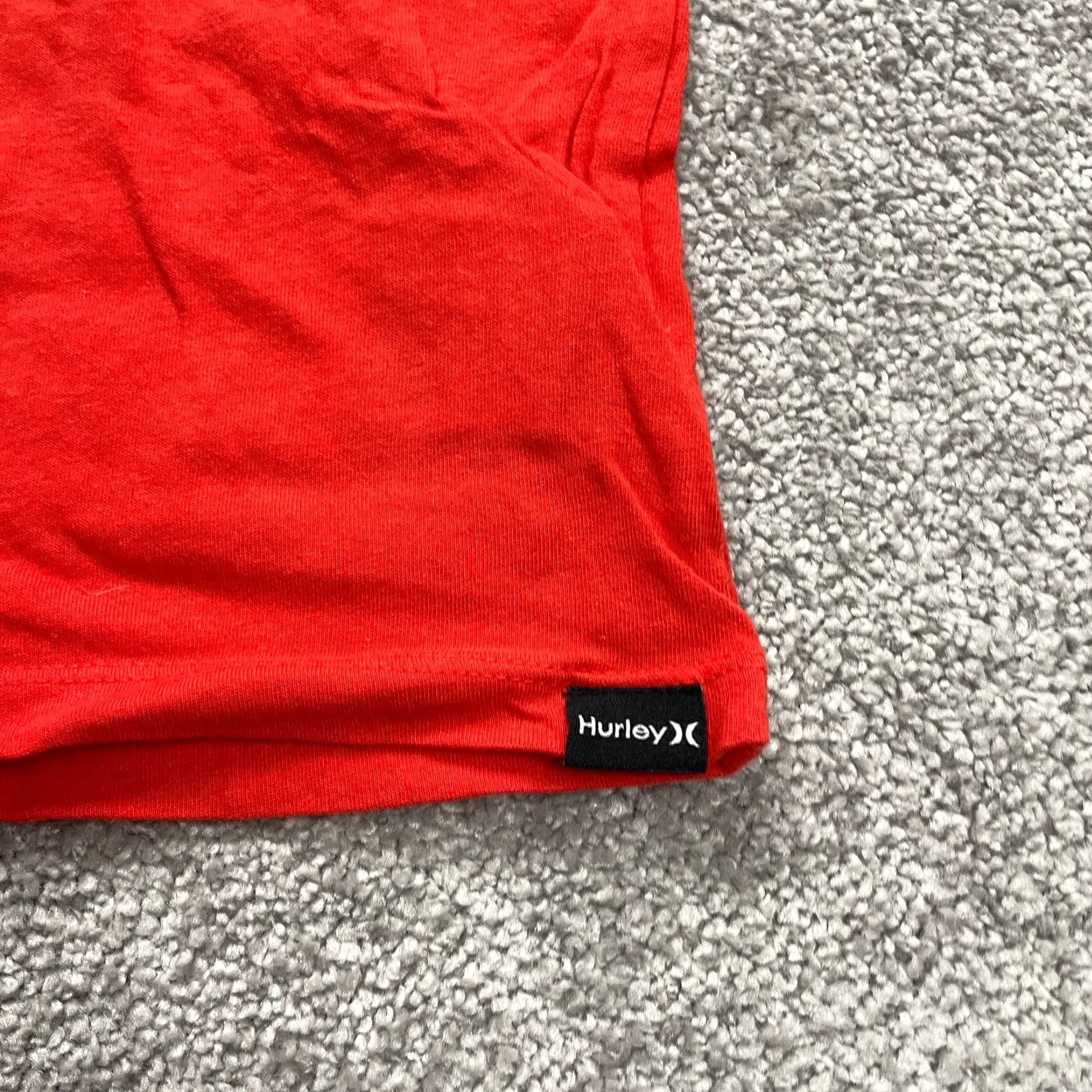 Hurley Hurley Basic Tee T-Shirt Men S Red Crew Neck Short Sleeve Top NWT New Size US S / EU 44-46 / 1 - 3 Thumbnail