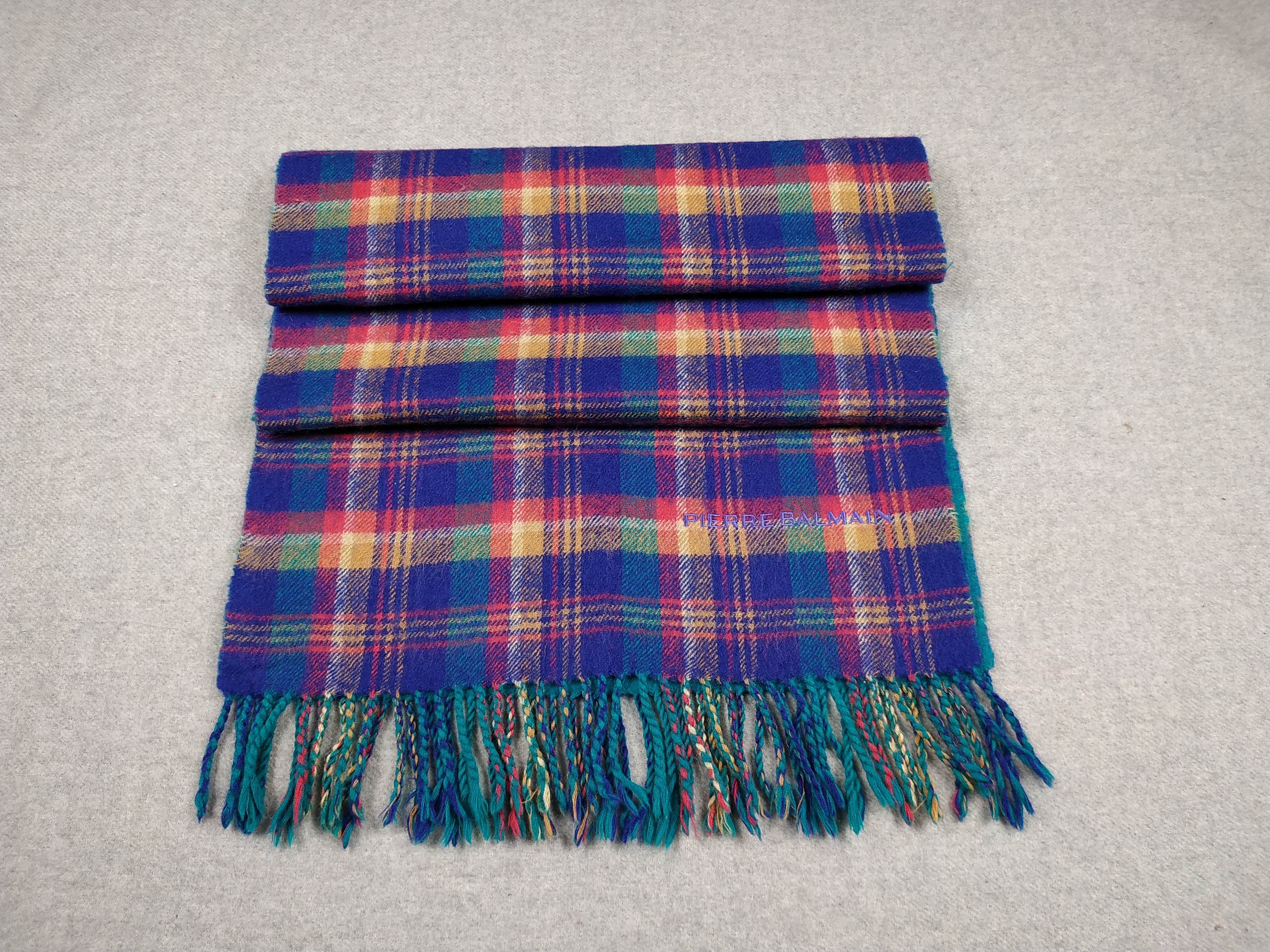 Vintage Pierre Balmain Scarf / Muffler / Neckwear - WW729 Size ONE SIZE - 4 Thumbnail
