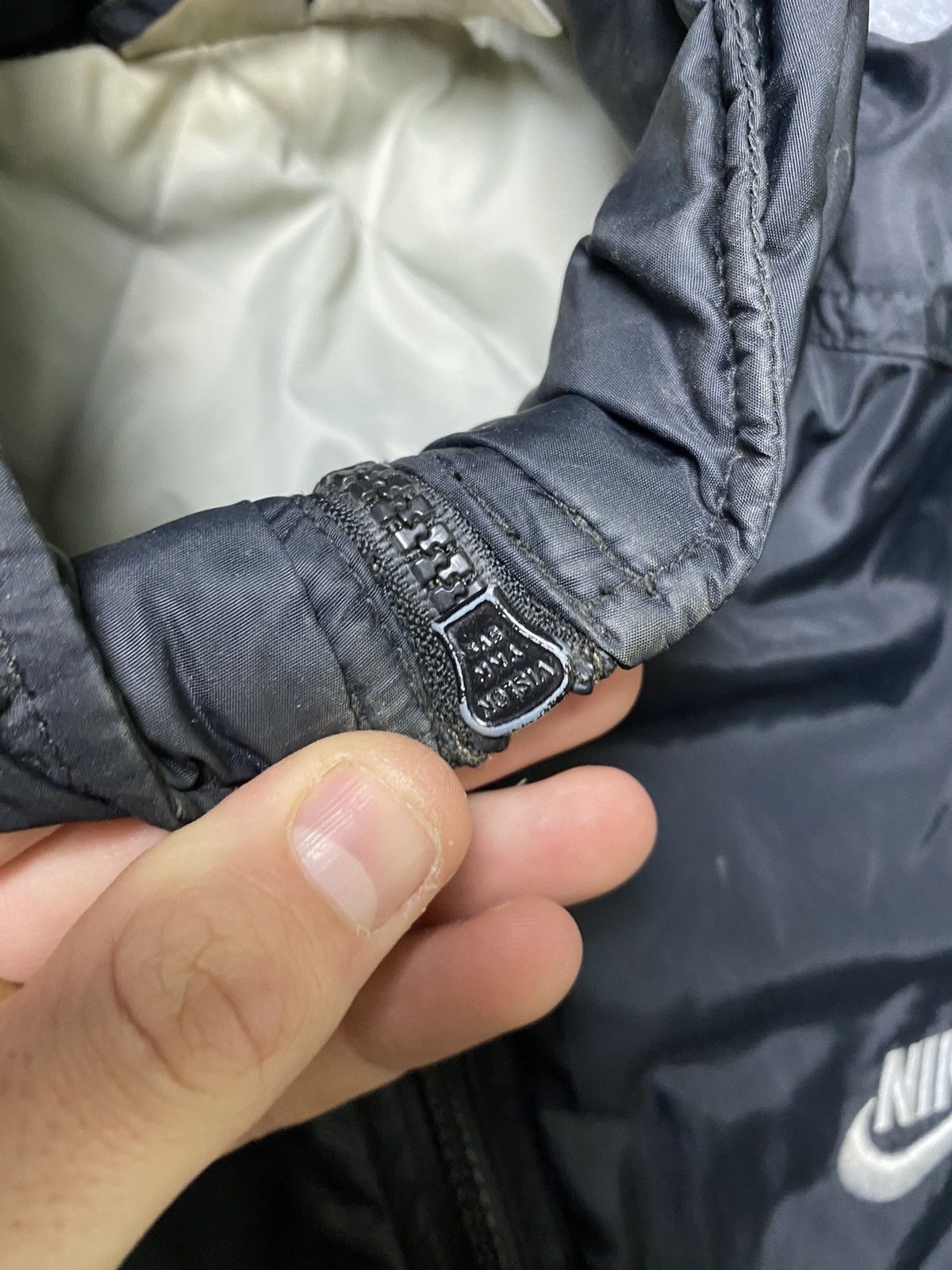 Nike × Vintage Nike jacket vintage big logo Size US XL / EU 56 / 4 - 4 Thumbnail