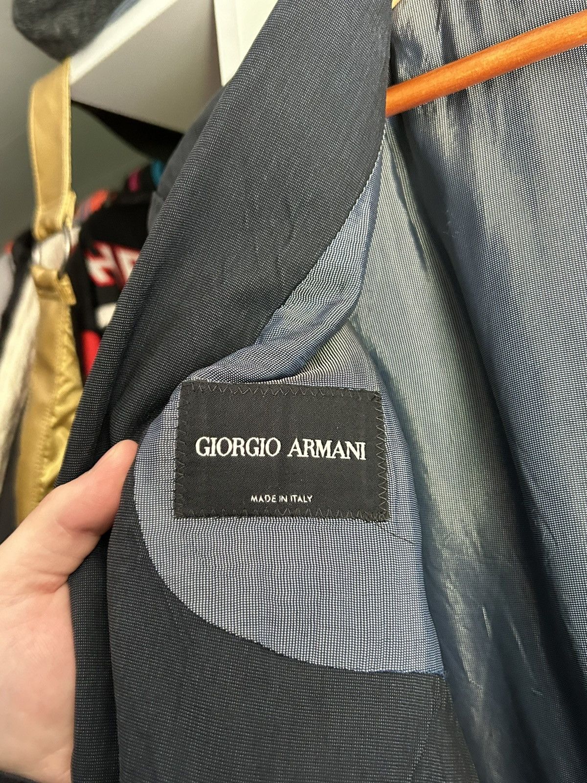 Giorgio Armani Giorgio Armani blazer jacket made in Italy Size 46R - 7 Thumbnail