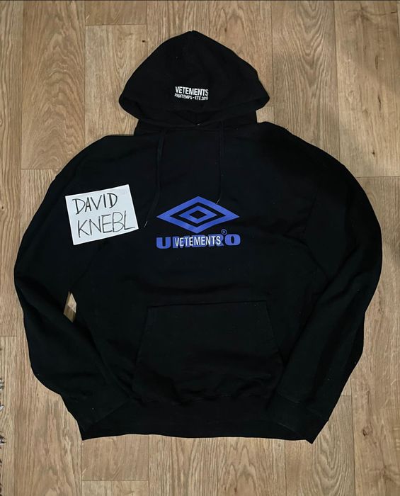 Vetements x umbro clearance hoodie