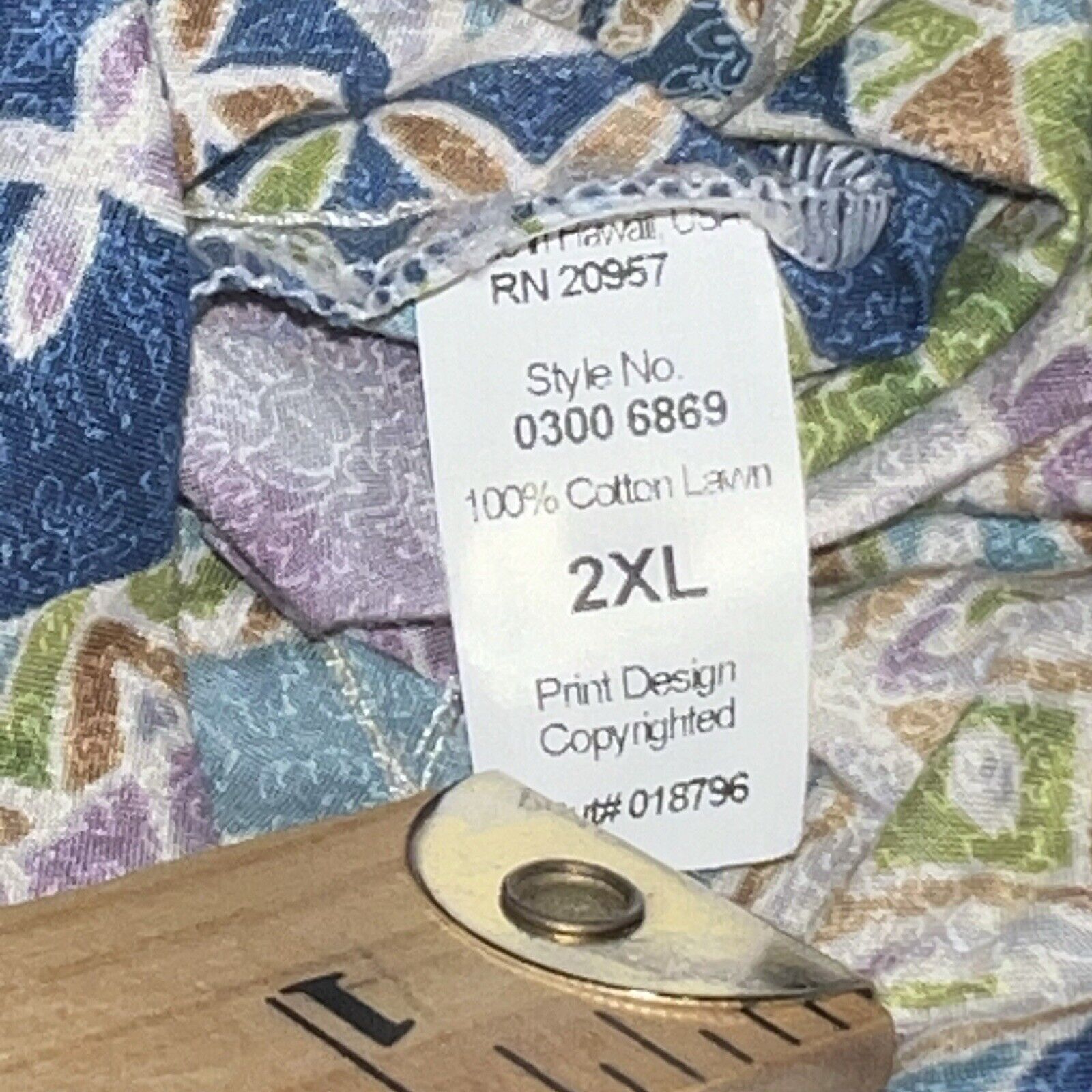 Tori Richard Tori Richard 2XL Hawaiian Shirt Paisley Abstract Geometric Size US XXL / EU 58 / 5 - 6 Thumbnail