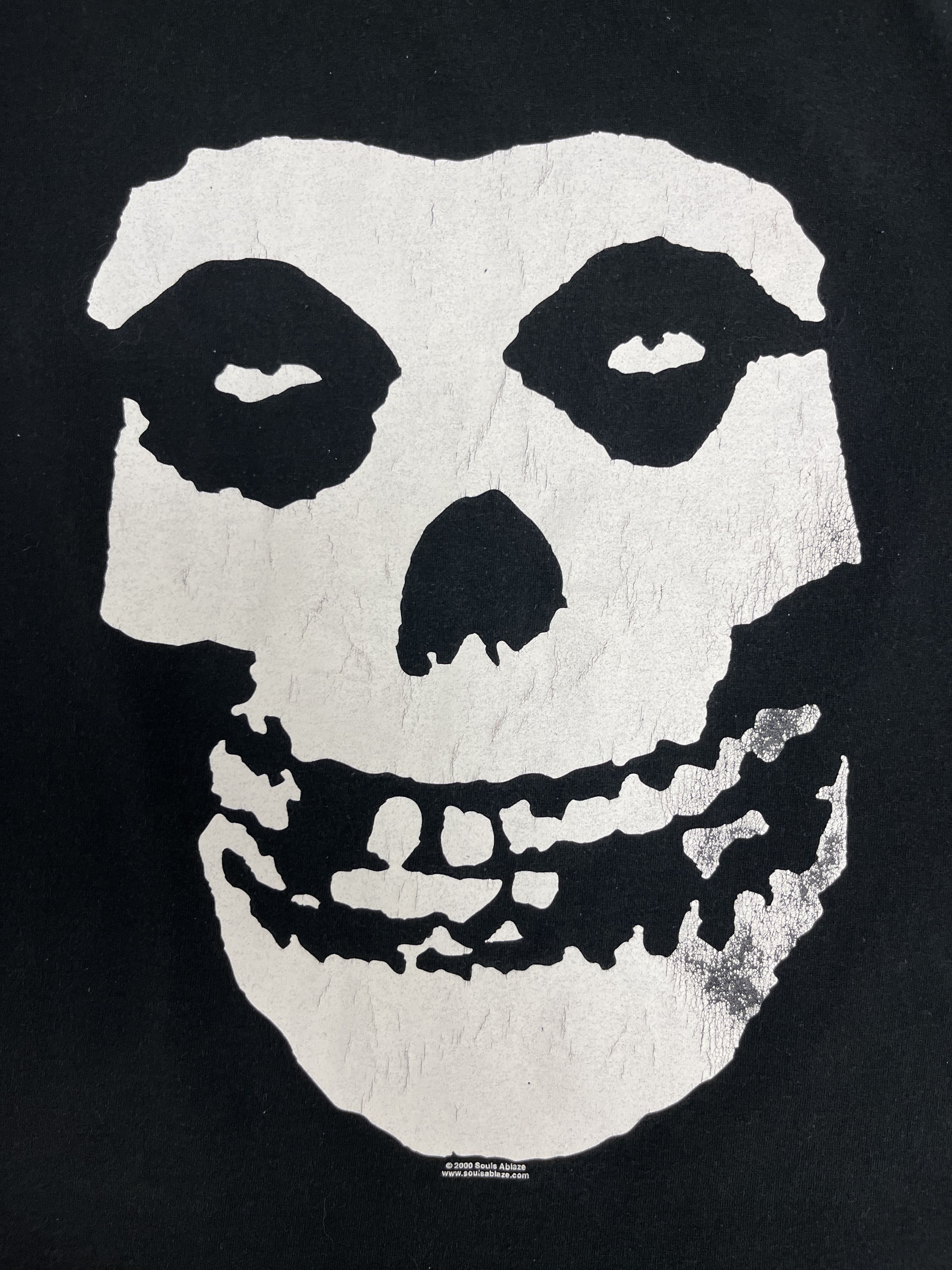 Vintage Misfits Souls Ablaze Vintage Black T-Shirt Tee Size US S / EU 44-46 / 1 - 2 Thumbnail