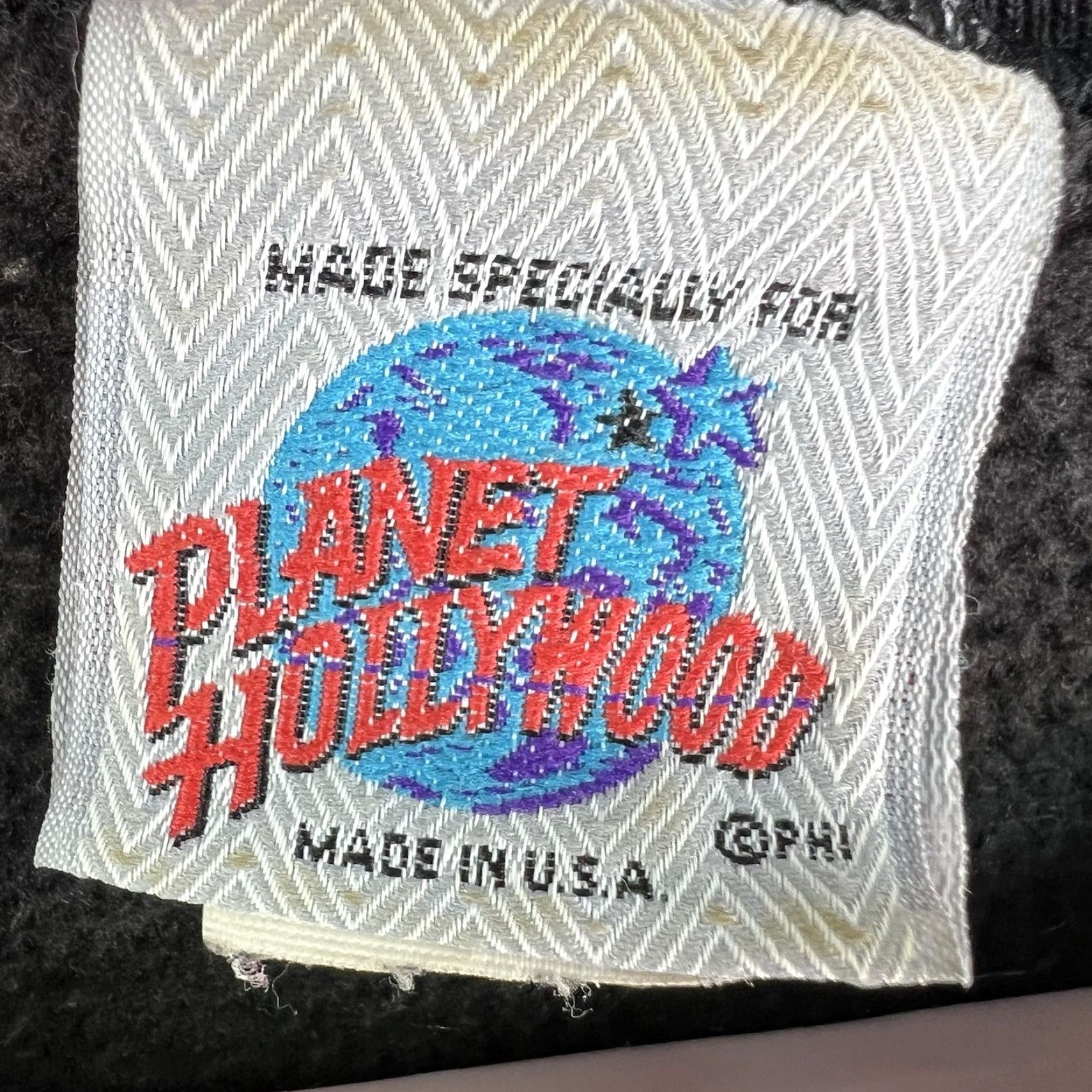 Planet Hollywood VINTAGE Planet Hollywood Phoenix Sweatshirt Mens XL Black USA Graphic Print Crew Neck Pullover Size US XL / EU 56 / 4 - 4 Thumbnail