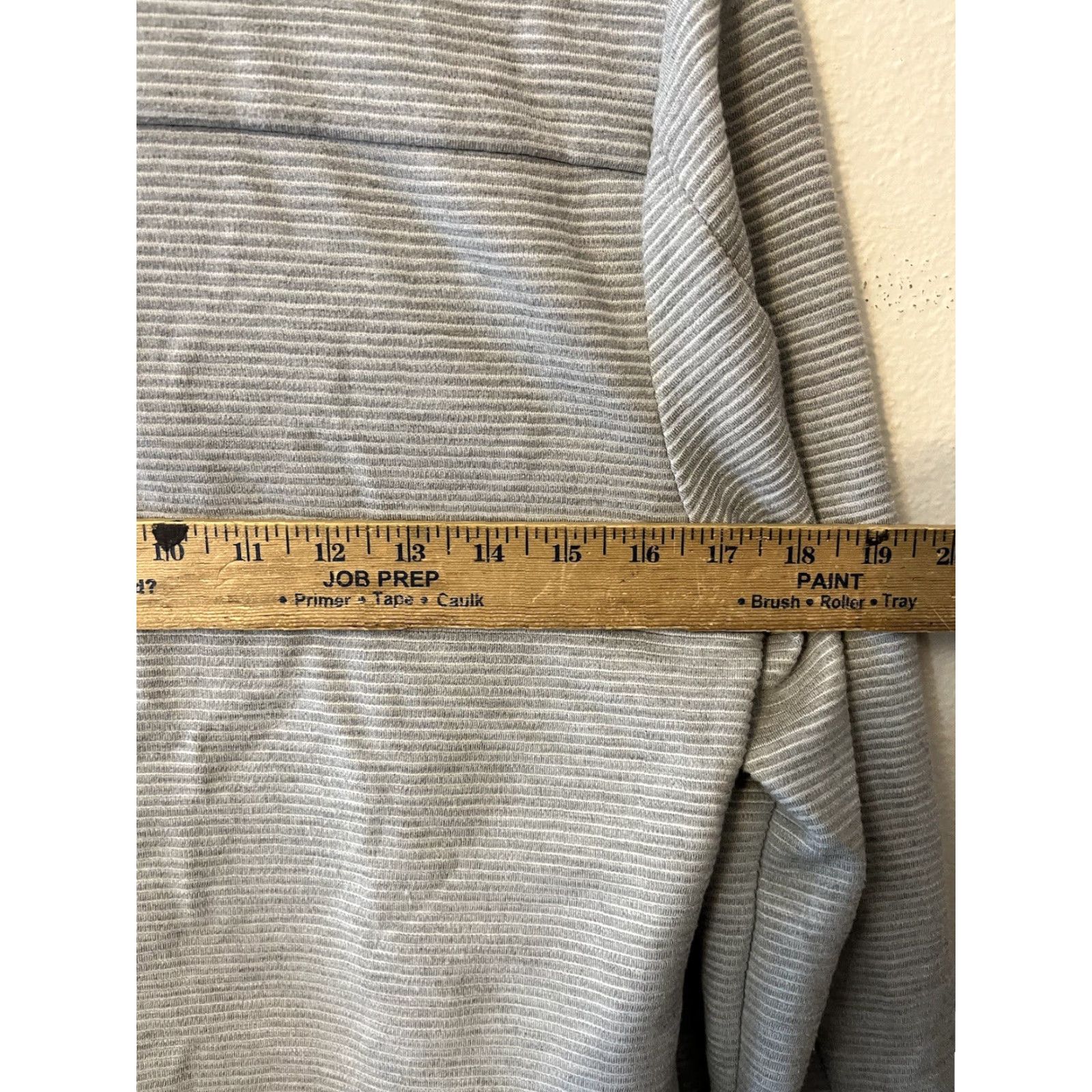 Calvin Klein Calvin Klein Textured Knit Jacket Open Front Women M Gray Solid Size M / US 6-8 / IT 42-44 - 5 Thumbnail
