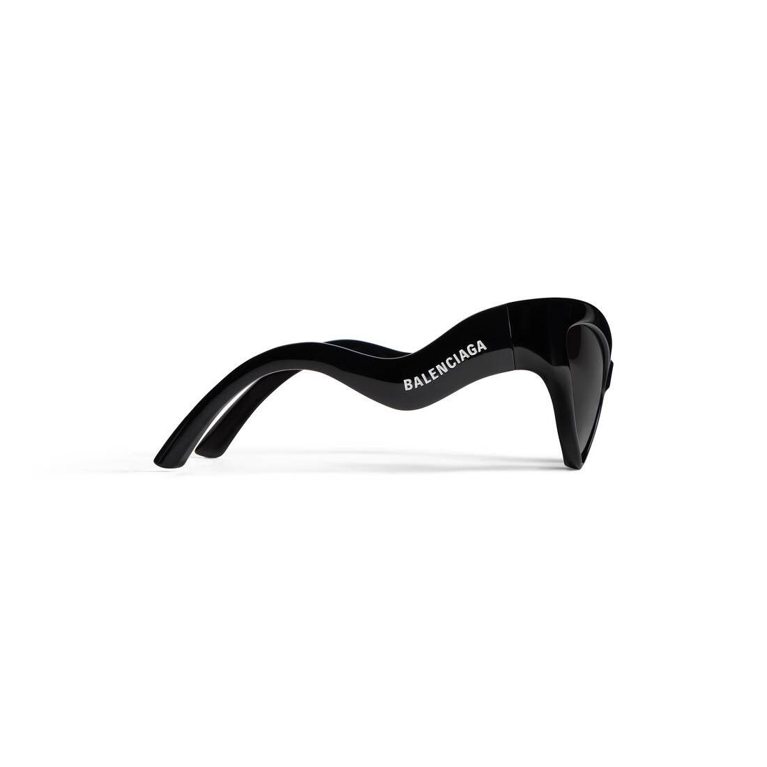 Balenciaga o1mt1gz0325 Size: OS / Hamptons Cat Sunglasses in Black Size ONE SIZE - 4 Thumbnail