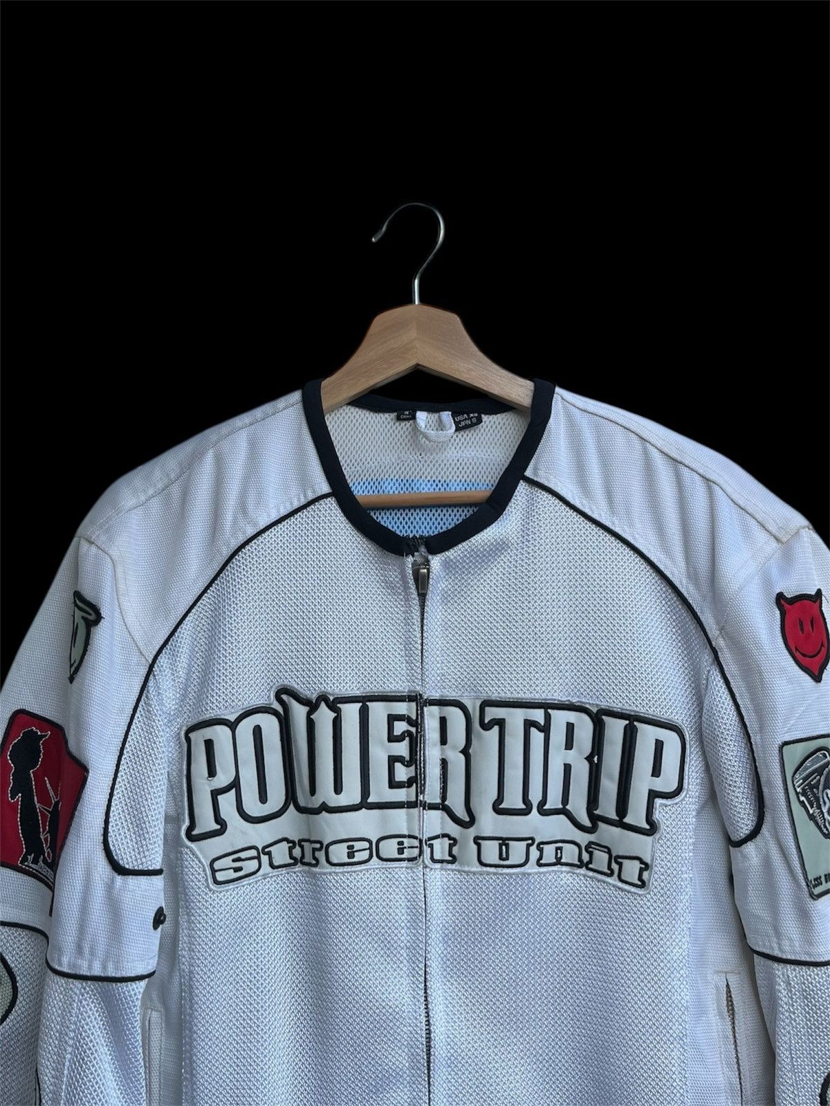 Kadoya White Power Trip Rider Jacket Size US XS / EU 42 / 0 - 7 Thumbnail