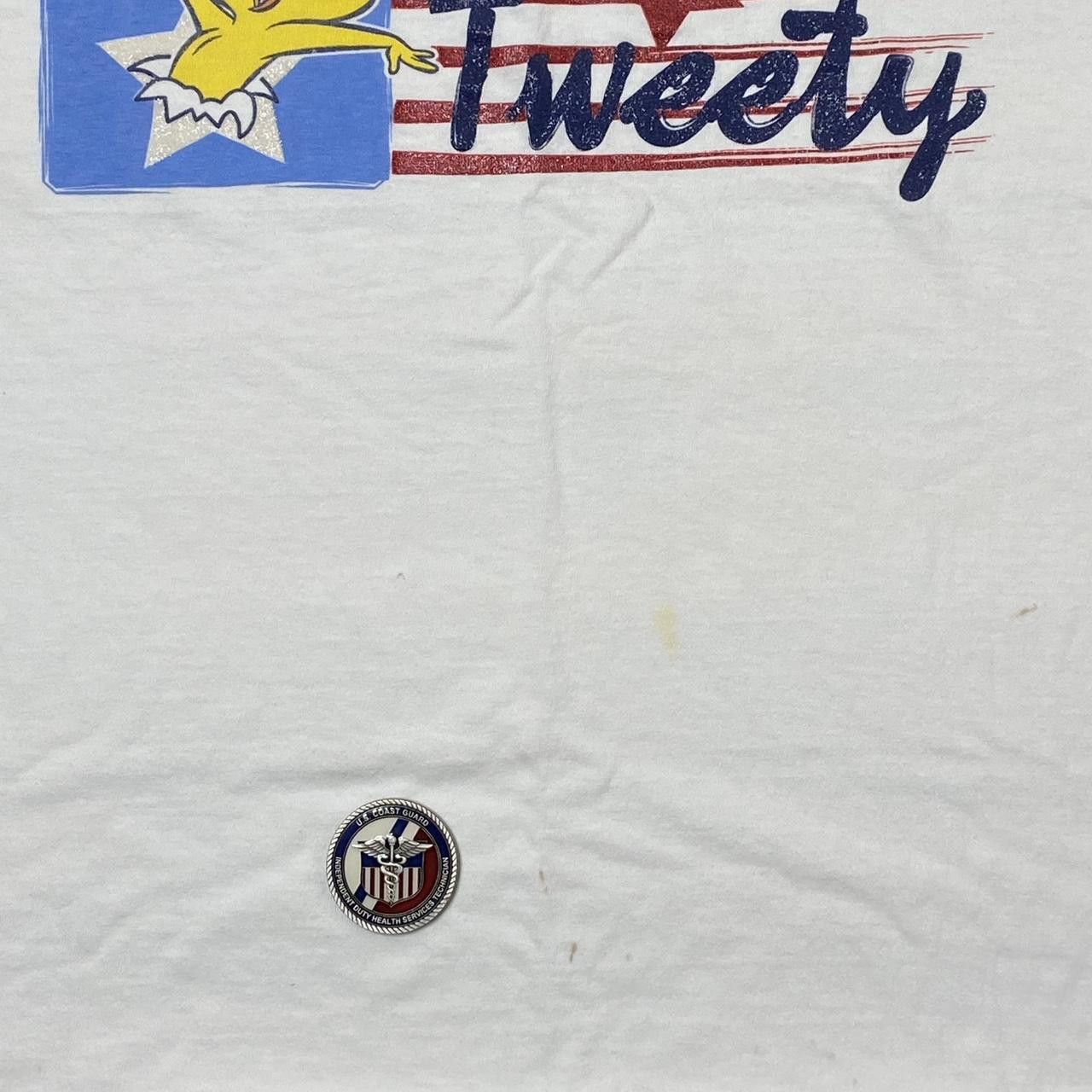Other Vintage Looney Tunes x Tweety Bird White Tee Size Large Size US L / EU 52-54 / 3 - 3 Thumbnail