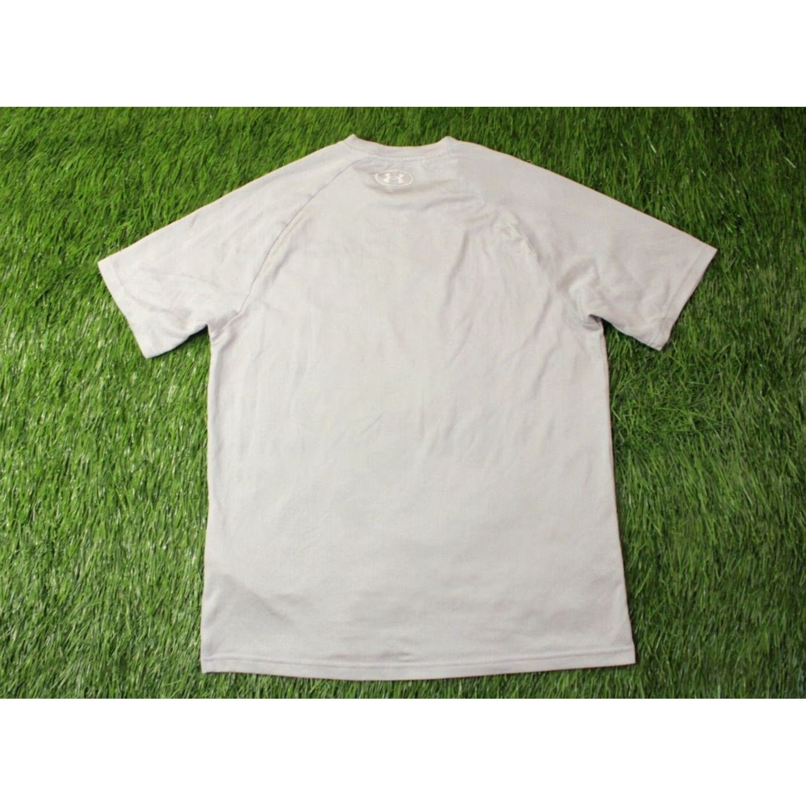 Under Armour Under Armour Shirt Men's T-Shirt Jersey Gray 2022 100% Polyester Short Sleeve Classic Size M Casual Size US M / EU 48-50 / 2 - 7 Thumbnail