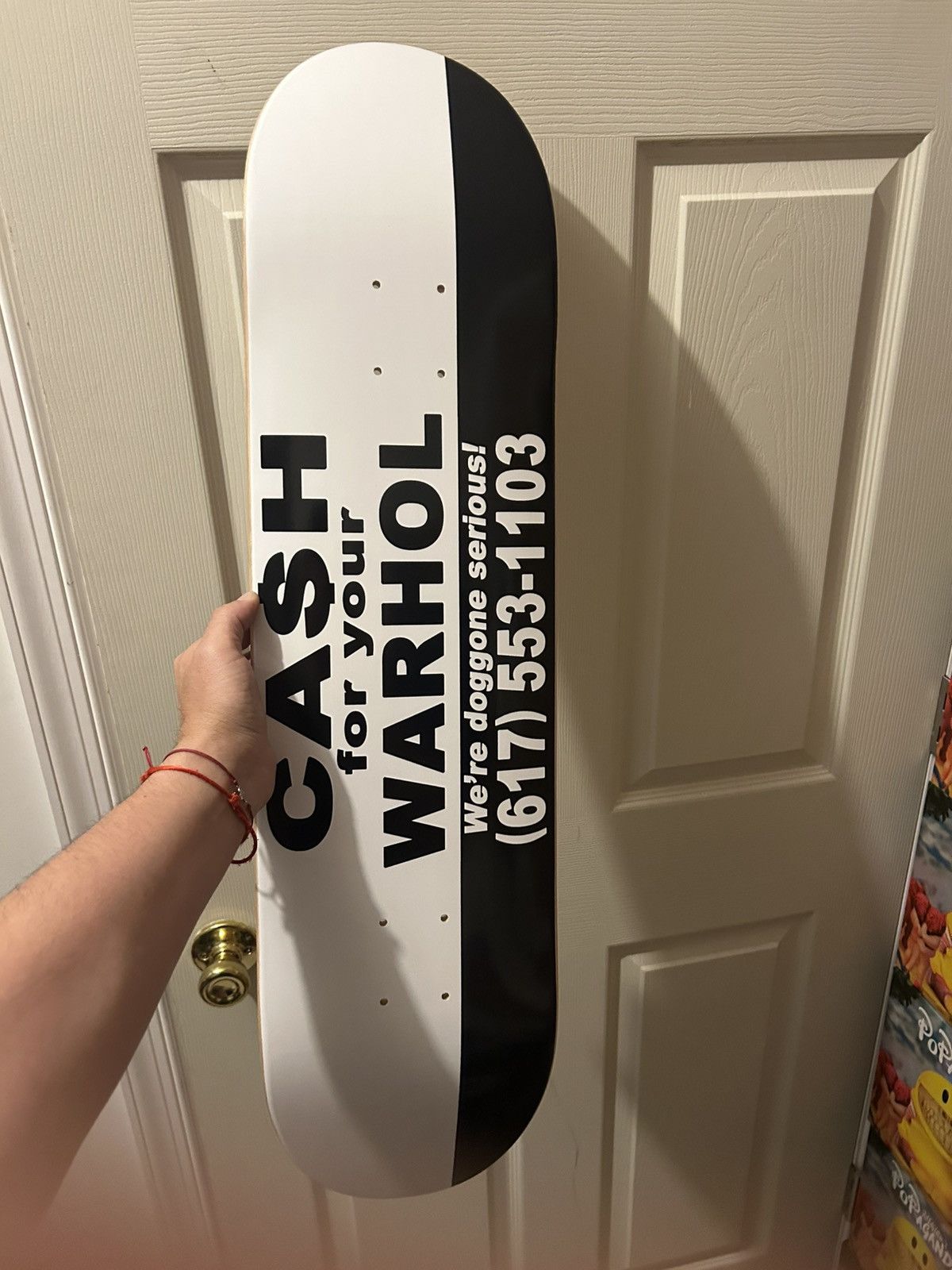 Andy Warhol Cash for your Warhol skate deck Size ONE SIZE - 1 Thumbnail