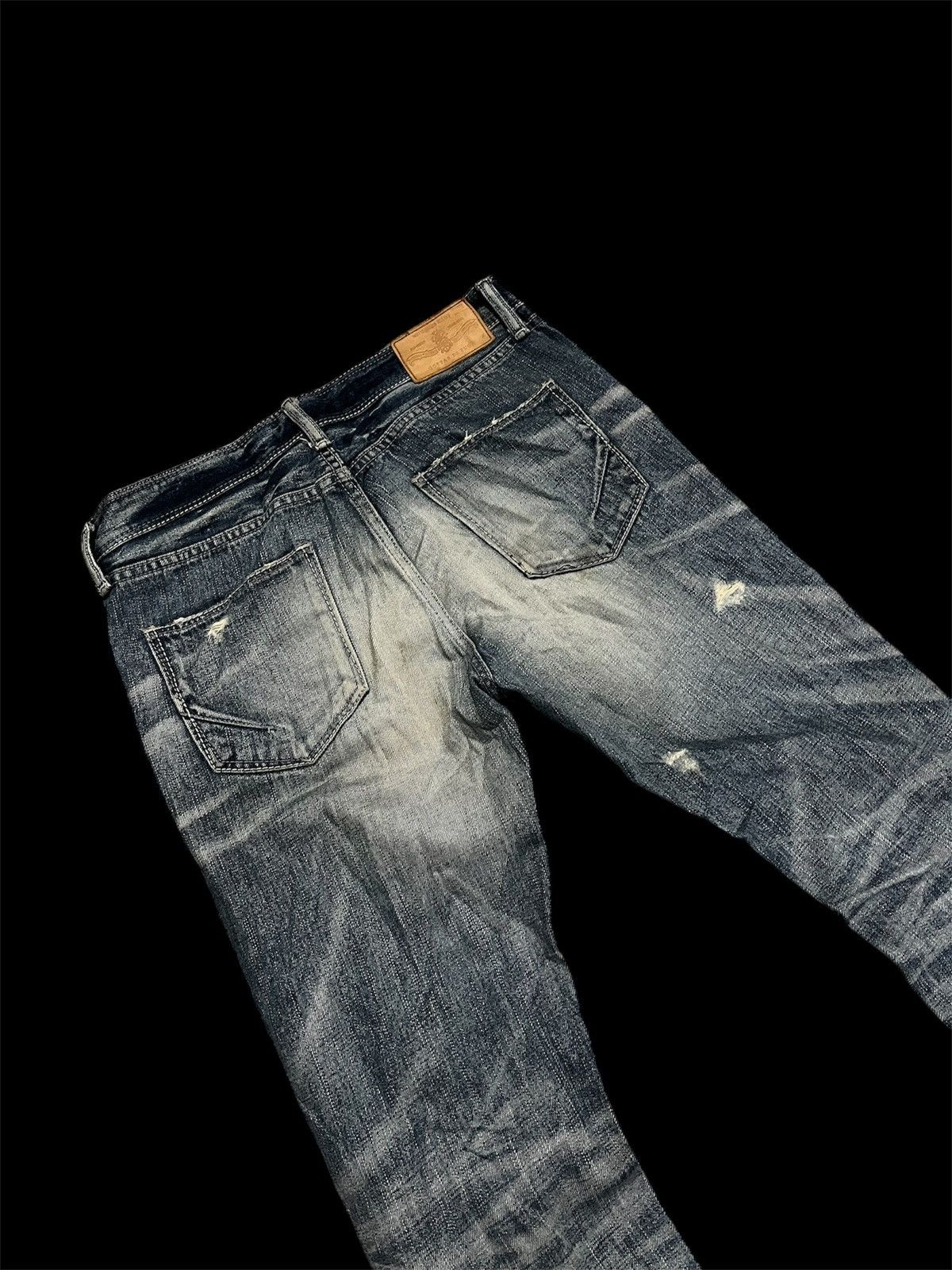 GOSTAR DE FUGA × Japanese Brand FUGA Japan CIStylish Fades Skinny Fit Denim Size US 32 / EU 48 - 3 Thumbnail