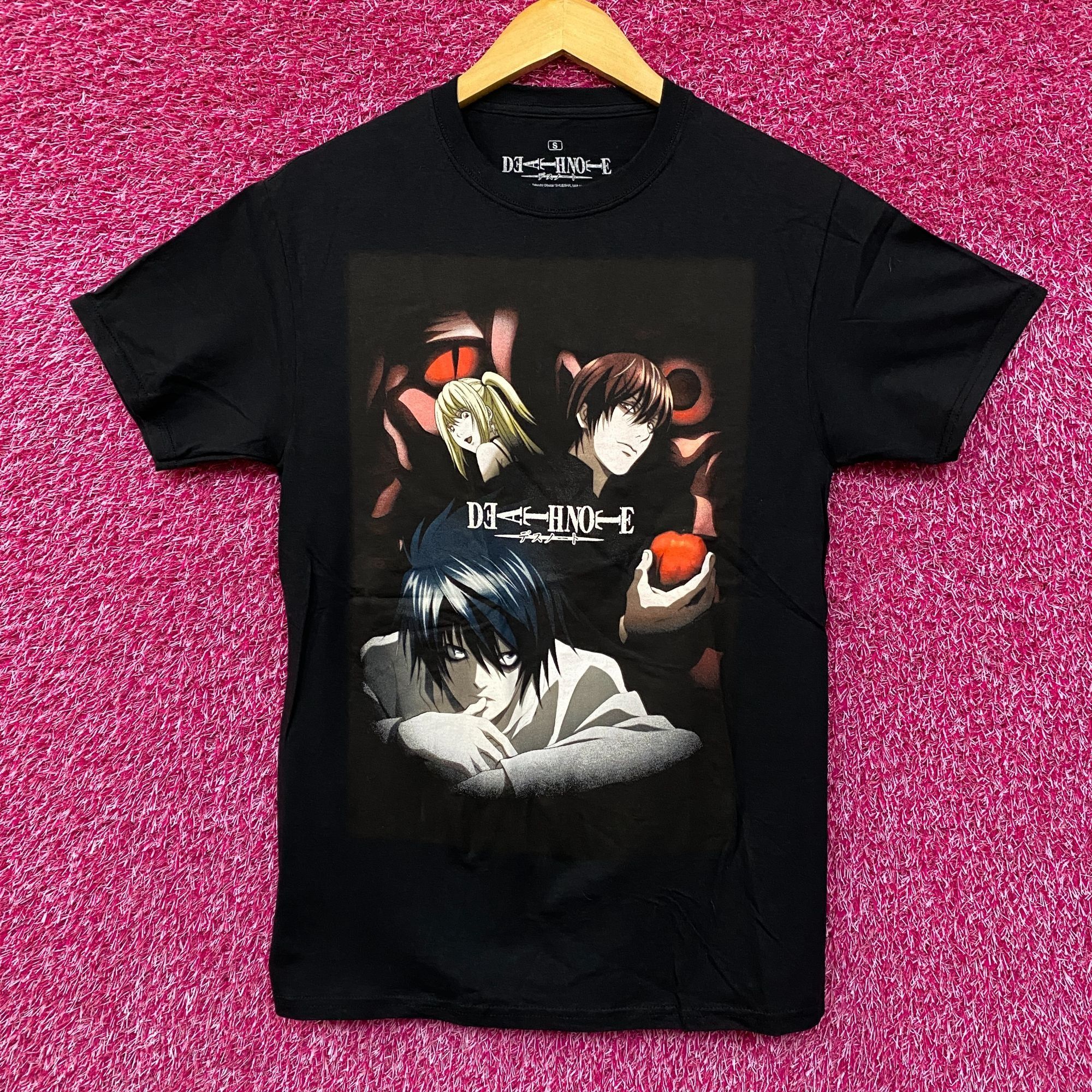 Ripple Junction Death Note L, Light and Misa Anime T-Shirt Small Size US S / EU 44-46 / 1 - 1 Thumbnail