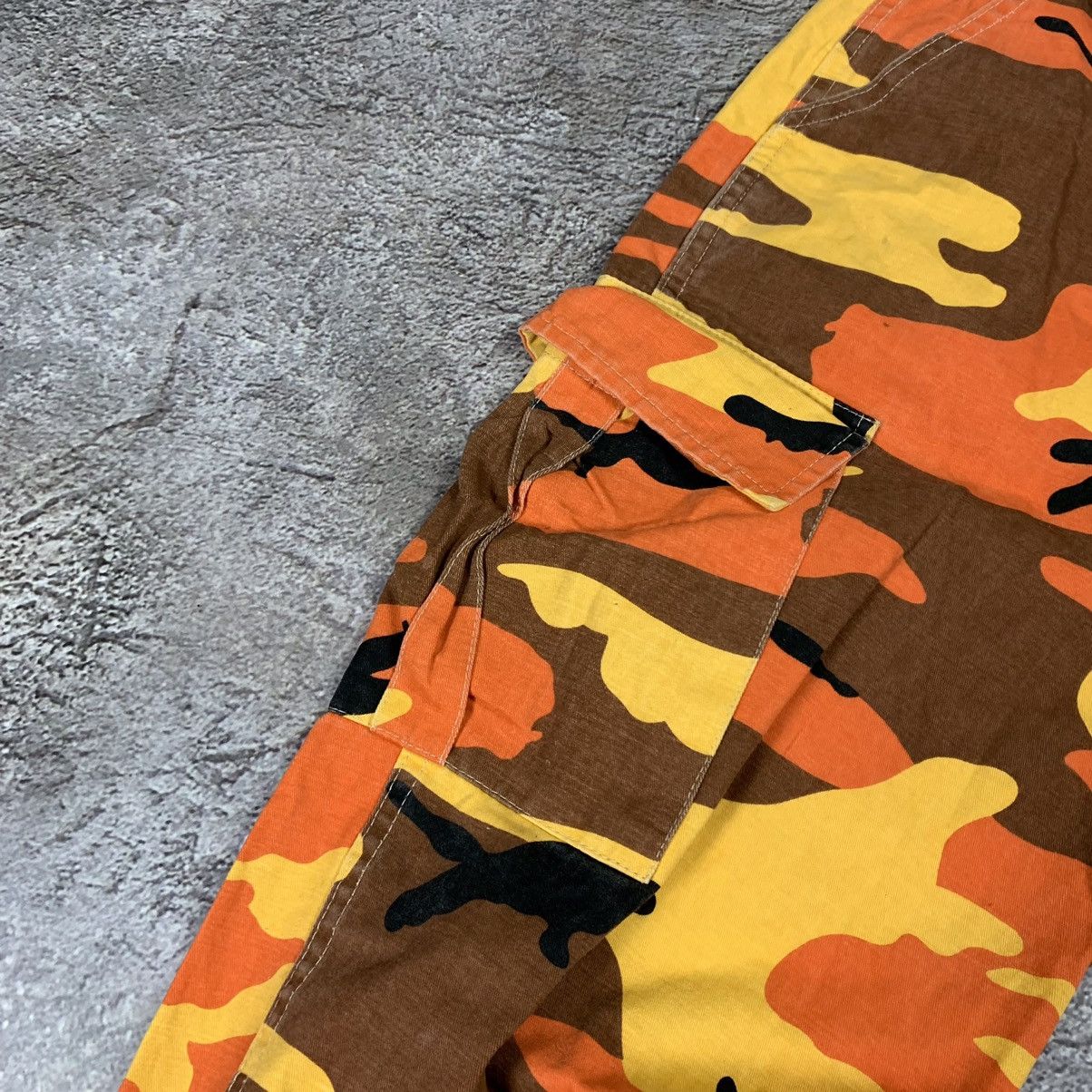 Vintage Vintage 90s Japanese Baggy Cargo Pants Camo Streetwear 30 Size US 30 / EU 46 - 3 Thumbnail