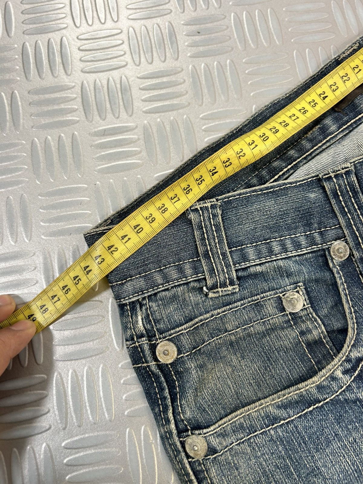 Japanese Brand × Vintage Bootcut Japanese jeans nobu vintage y2k style 2000’s Size US 33 - 9 Thumbnail