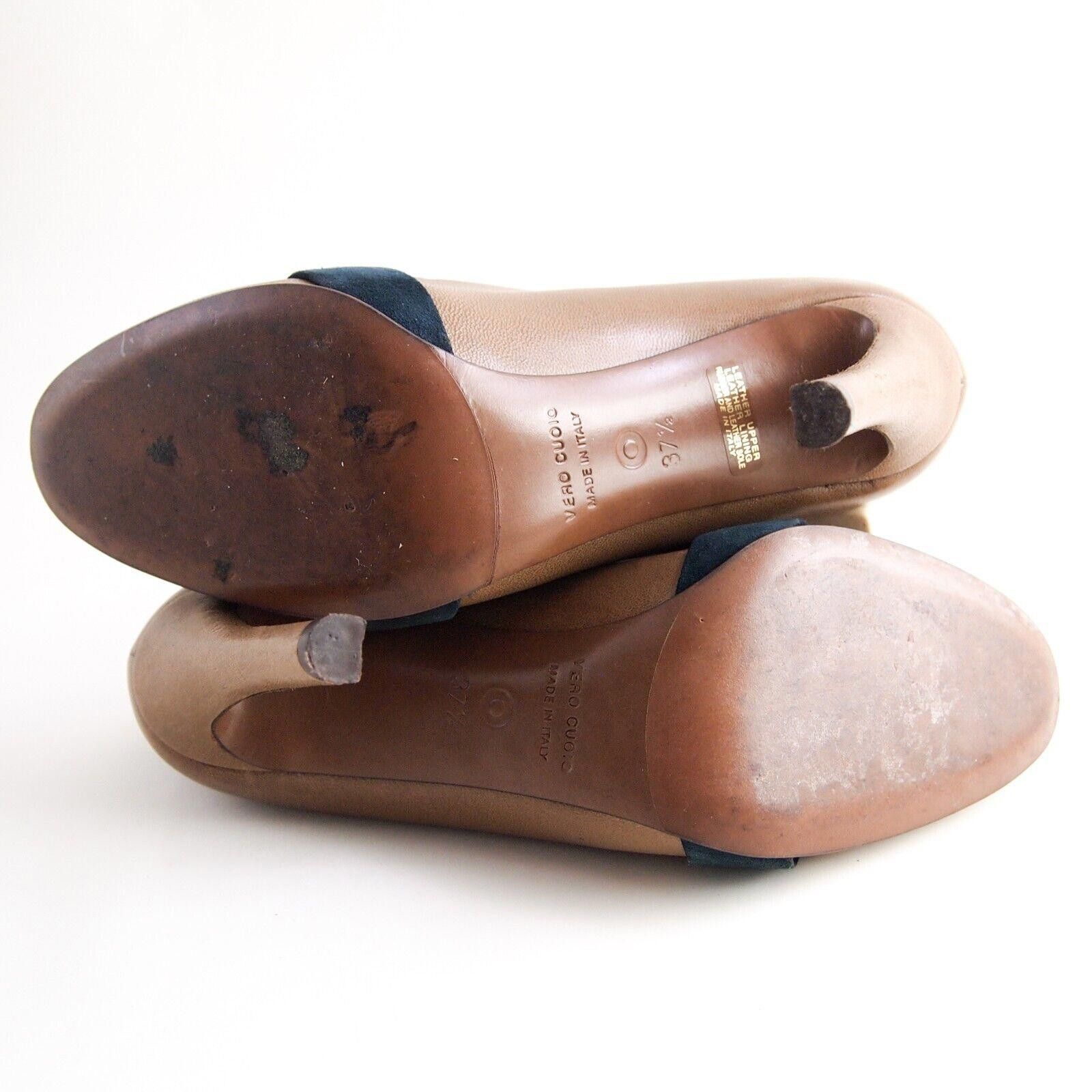 Designer L'Autre Chose Heels Tan Leather Womens US 7.5 EU 37.5 Size US 7.5 / IT 37.5 - 8 Thumbnail